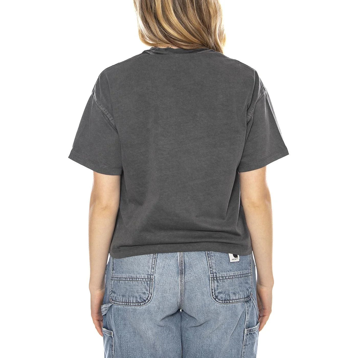 WS/S Benton T-Shirt - Grey - CARHARTT WIP Women's T-Shirt - Image 3