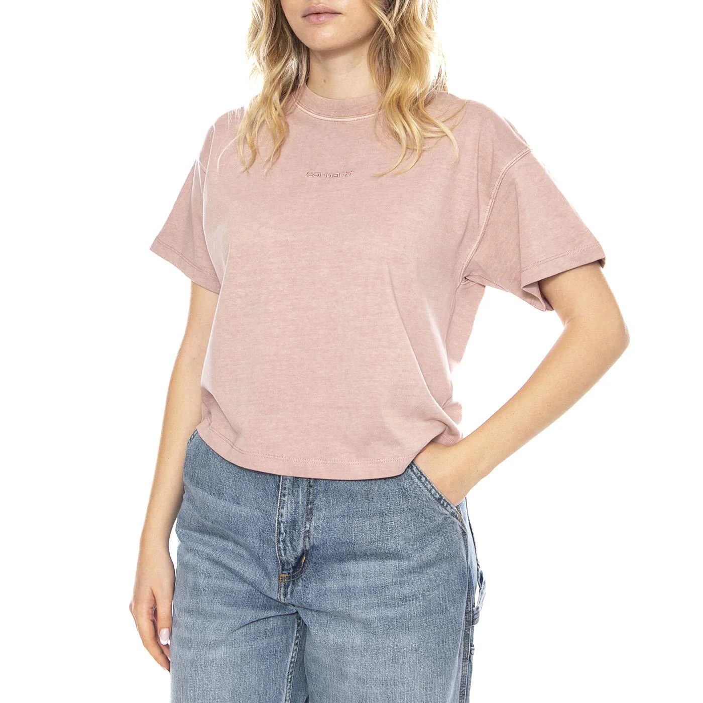 WS/S Benton T-Shirt - Pink - CARHARTT WIP Women's T-Shirt
