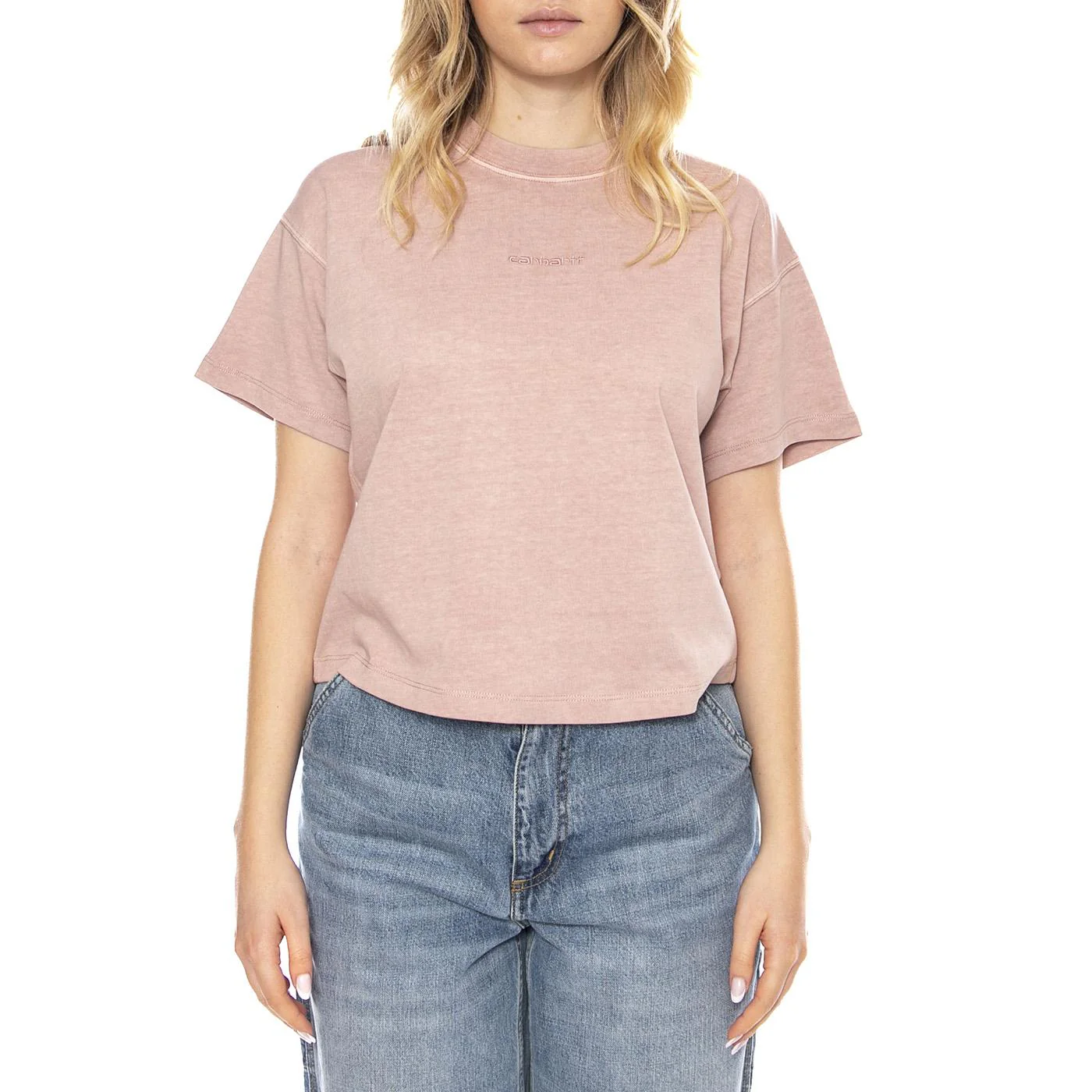 WS/S Benton T-Shirt - Pink - CARHARTT WIP Women's T-Shirt - Image 2