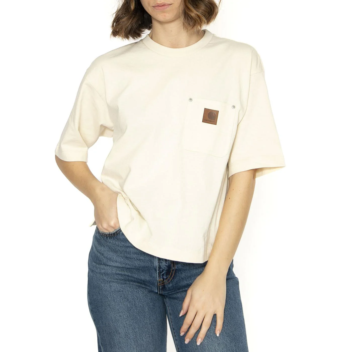 W' S/S Eldon T-Shirt Natural