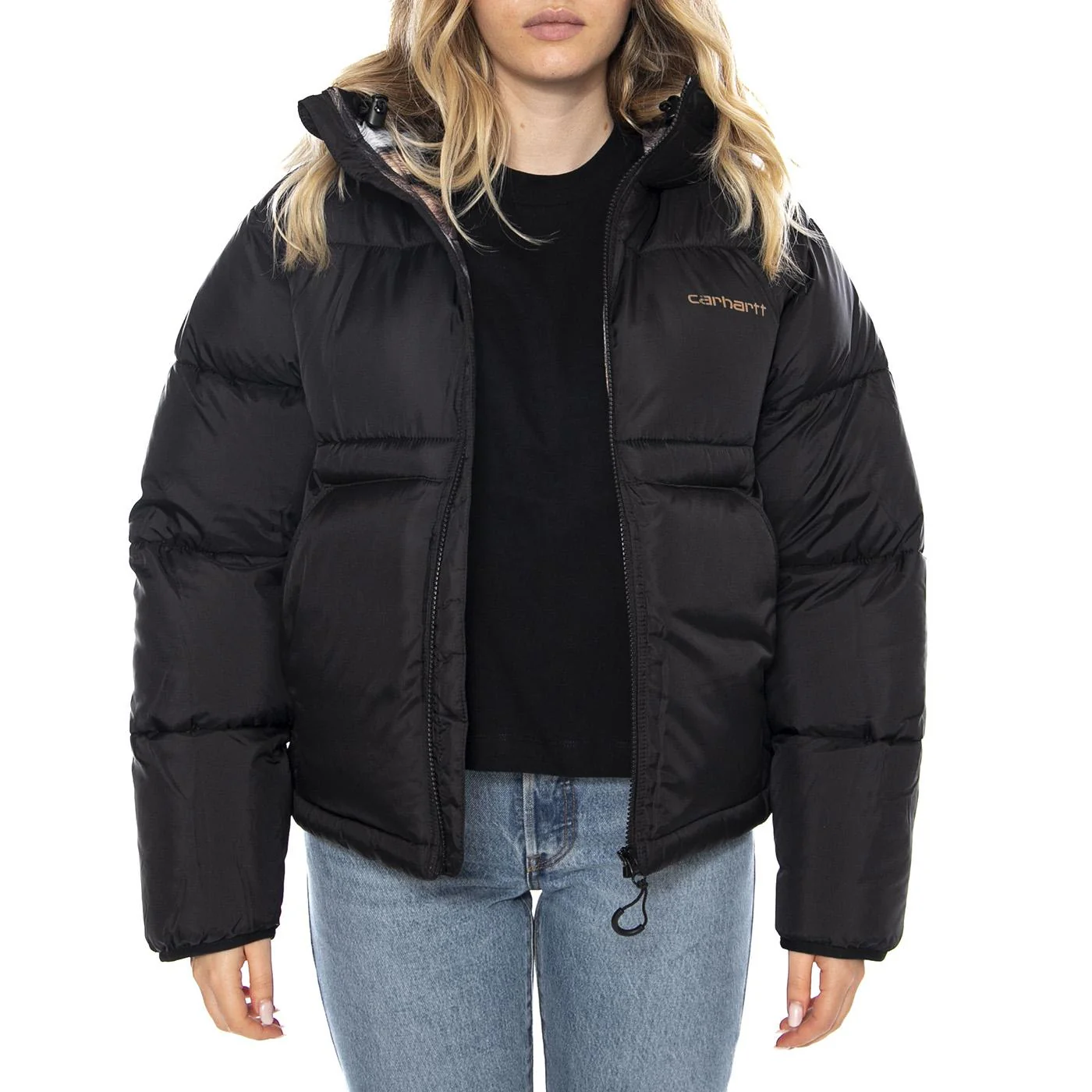 W Toronto Jacket - Black - Women's Down Jacket CARHARTT WIP - Image 2