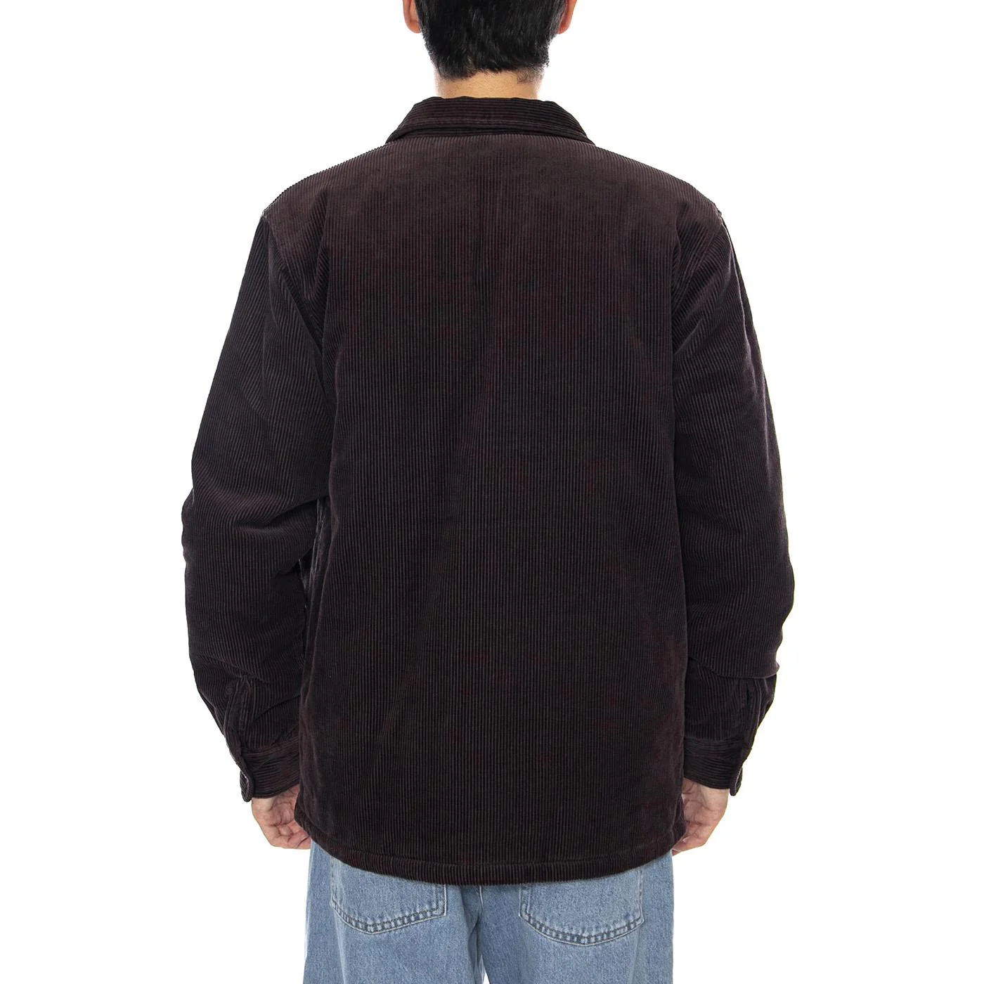 Whitsome Shirt Jac Palisander - Men's Brown Jacket CARHARTT WIP - Image 3