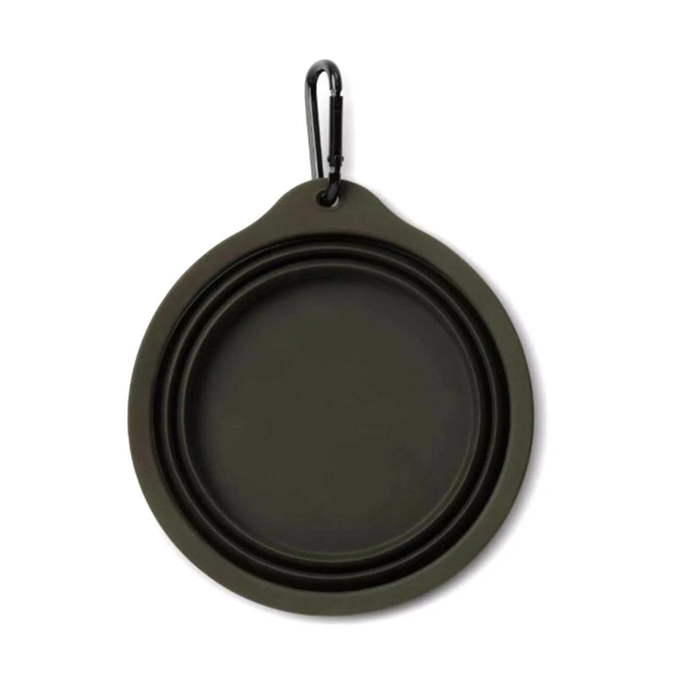 Wild Dog Foldable Bowl Olive / Wax - Silicone Dog Bowl CARHARTT WIP ACCESSORIES - Image 2
