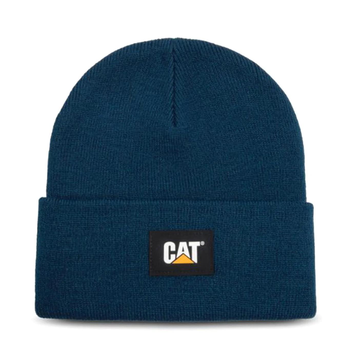Cat Label Cuff Beanie - Detroit Blue - Men's Blue CAT Cap