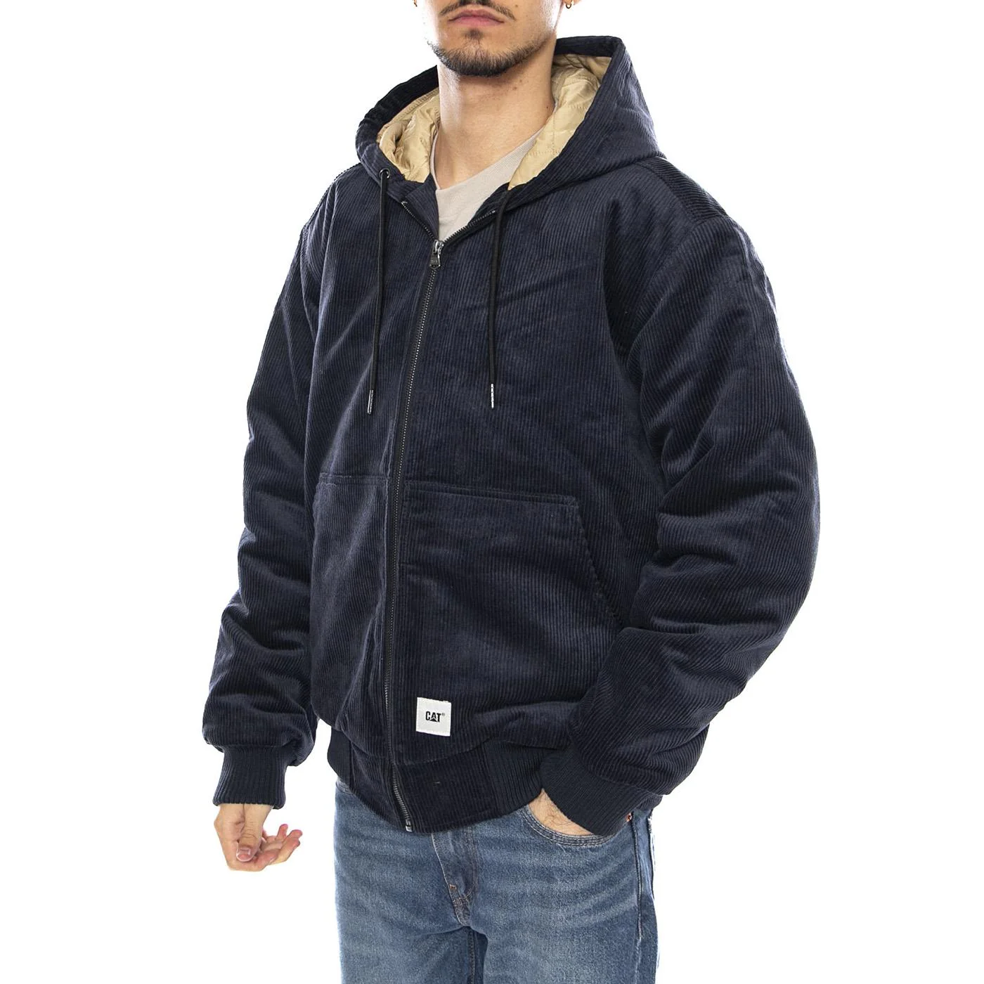Cord Active Jacket Blue Nights - Men's Jacket Midnight Blue Men CAT