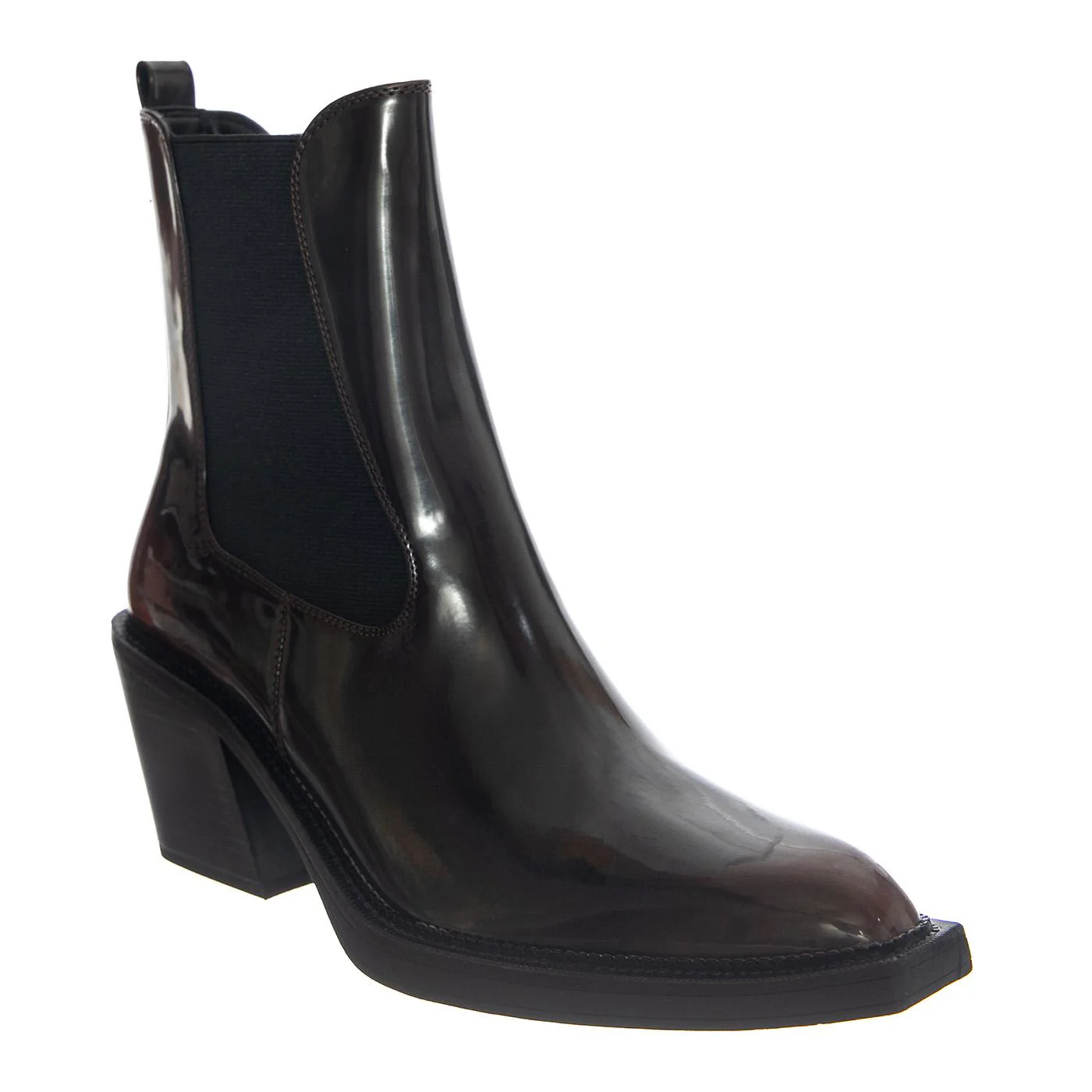 MINDY CHESTNUT SE BLACK - Women's Black Ankle Boots Women CIRCUS - Image 2