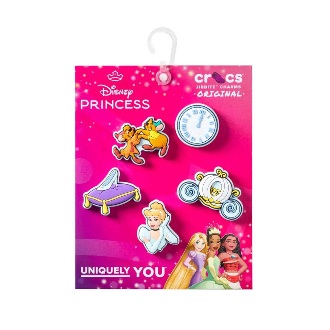 Cinderella 5 Pack - 5 Piece Crocs Charm Set Unisex CROCS