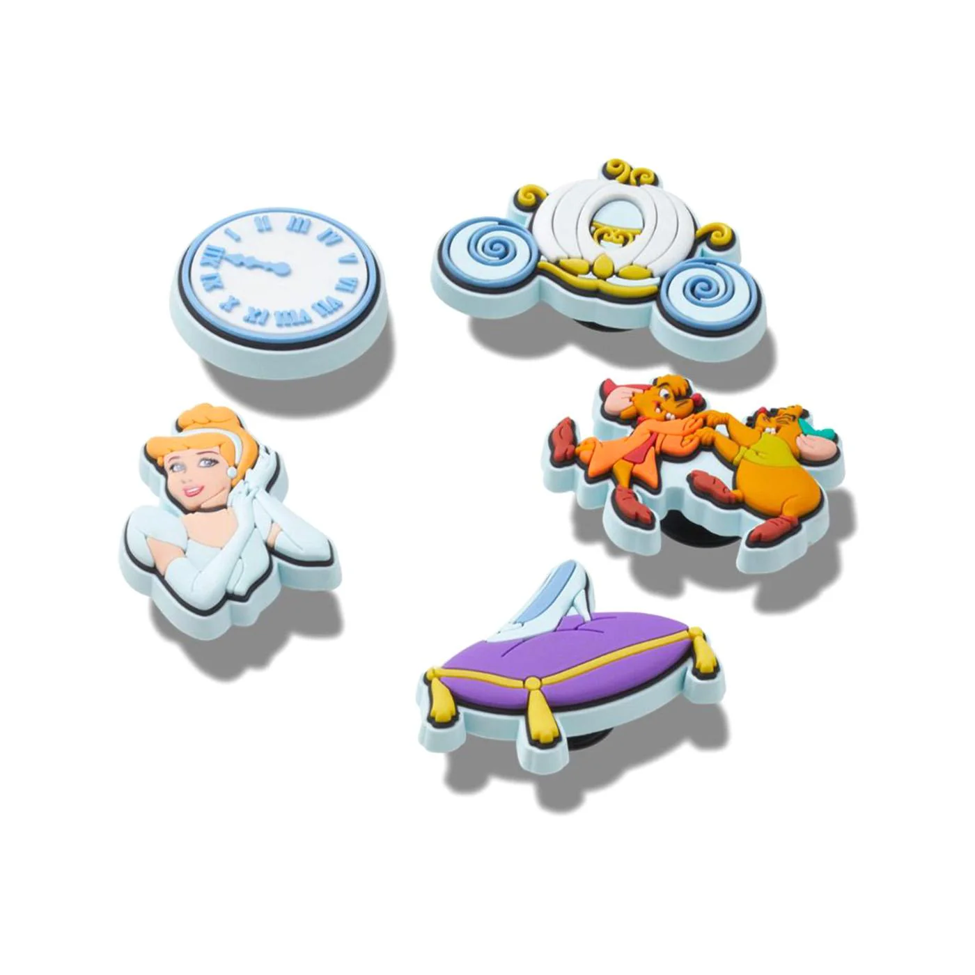 Cinderella 5 Pack - 5 Piece Crocs Charm Set Unisex CROCS - Image 2