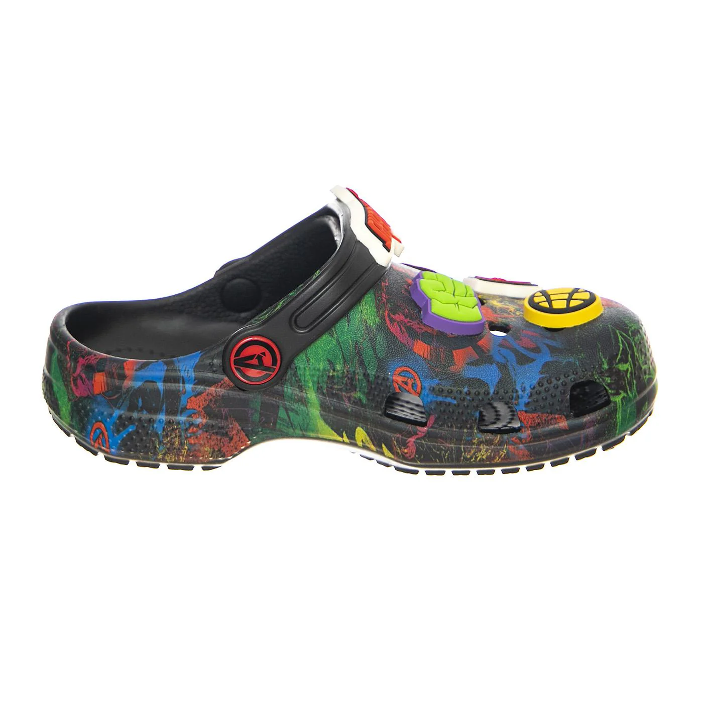 Kids Classic Marvel Avengers Clog K BLK Sandals - Image 2