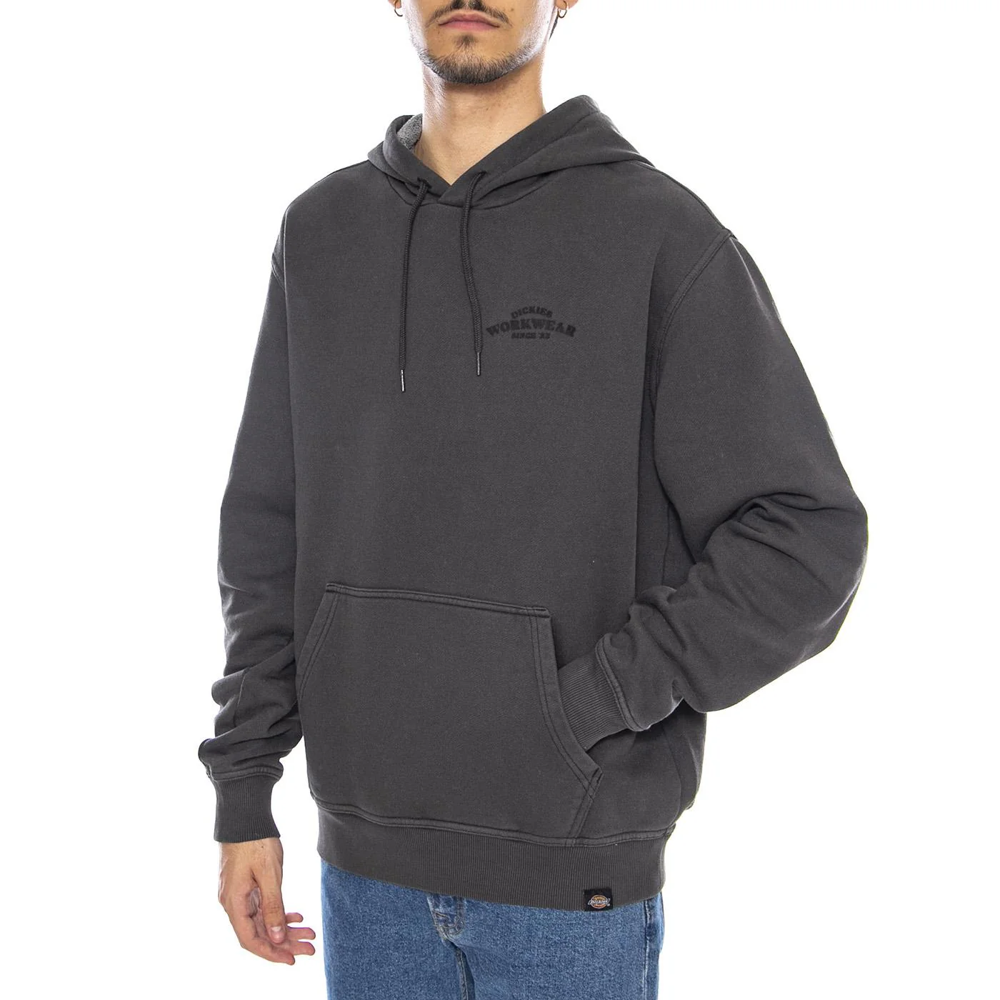 Christiana GD Hoodie Black - Men's Black Hoodie by DICKIES
