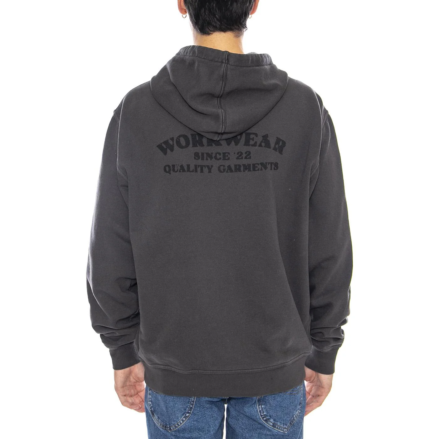 Christiana GD Hoodie Black - Men's Black Hoodie by DICKIES - Image 3