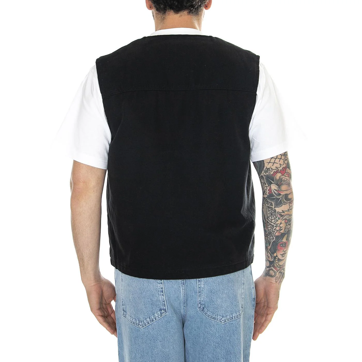 Dickies Duck Canvas Smmr Vest Sw Black - Image 3