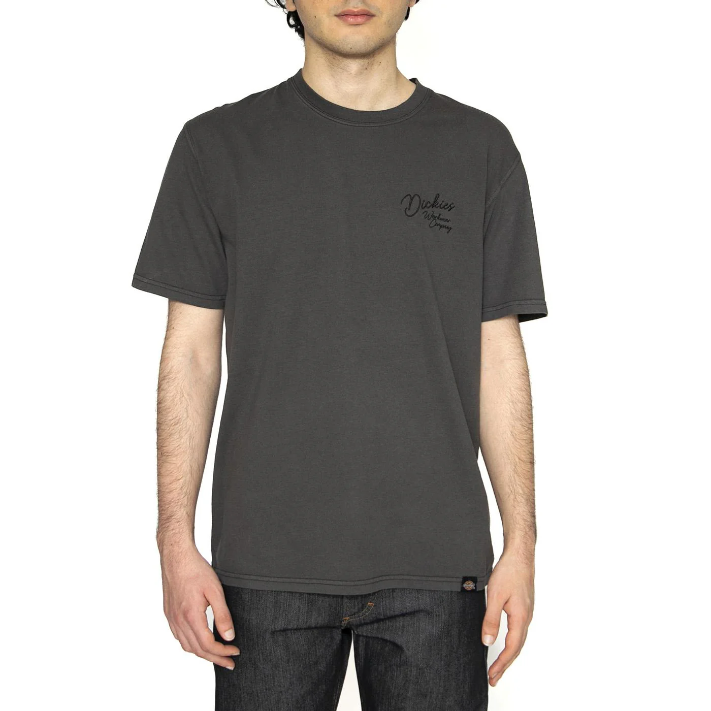 Dickies Rope Chest Logo SS Tee Black - Image 2