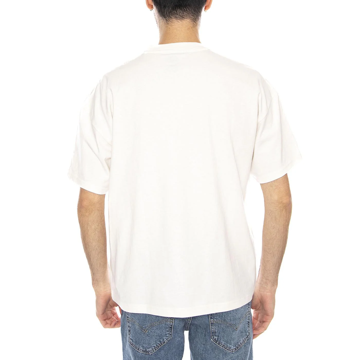 Forth Shaw Tee Ss Egret -- Men's Crew Neck T-Shirt White Men's DICKIES - Image 3