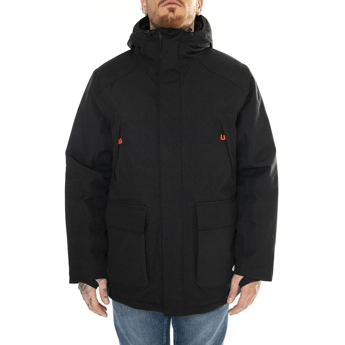 Insulated Puffer Parka Black - Image 2