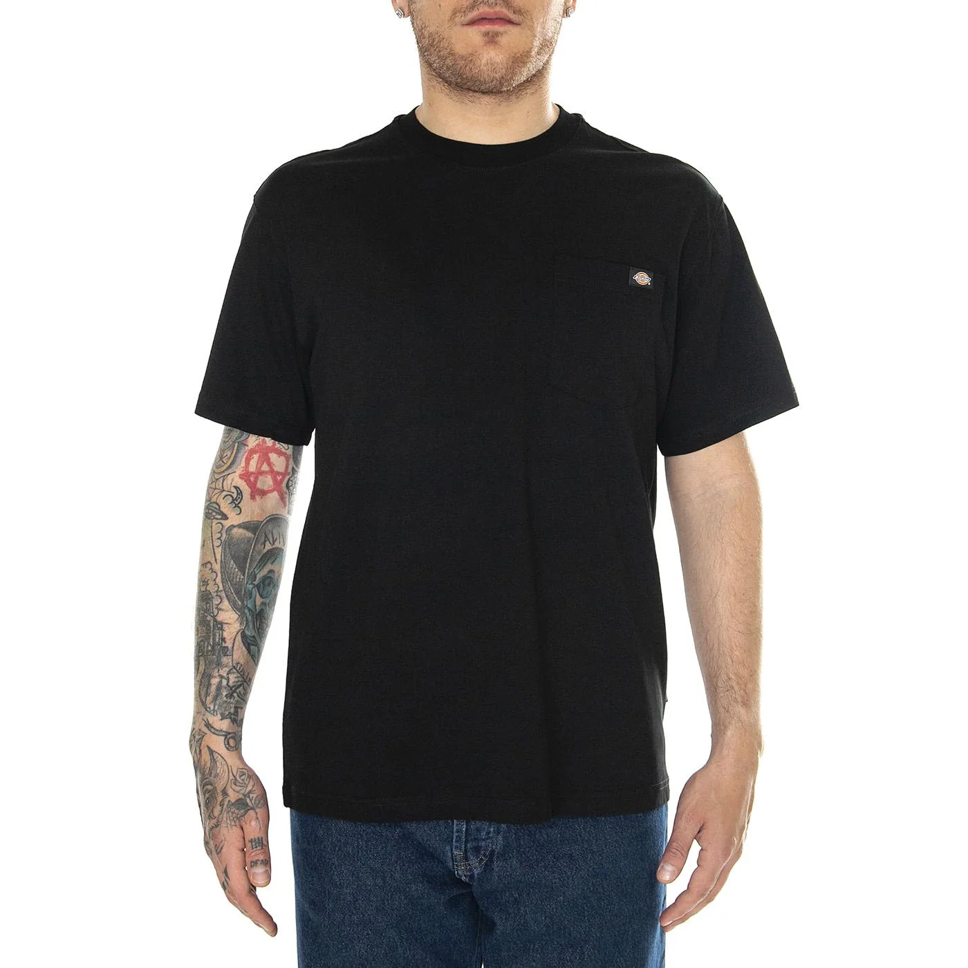 Luray Pocket Tee SS Black - Image 2