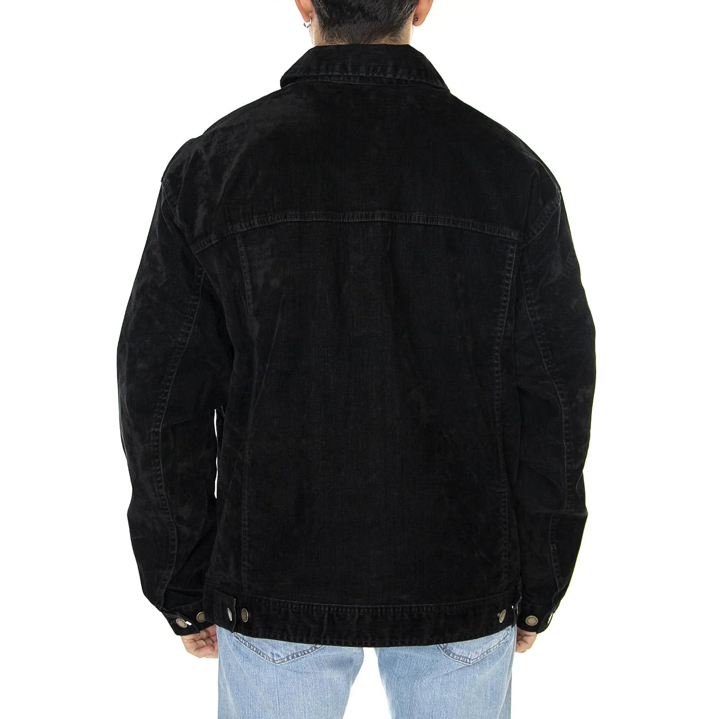 M' Oc x Dickies Flock Jacket Black - Image 3
