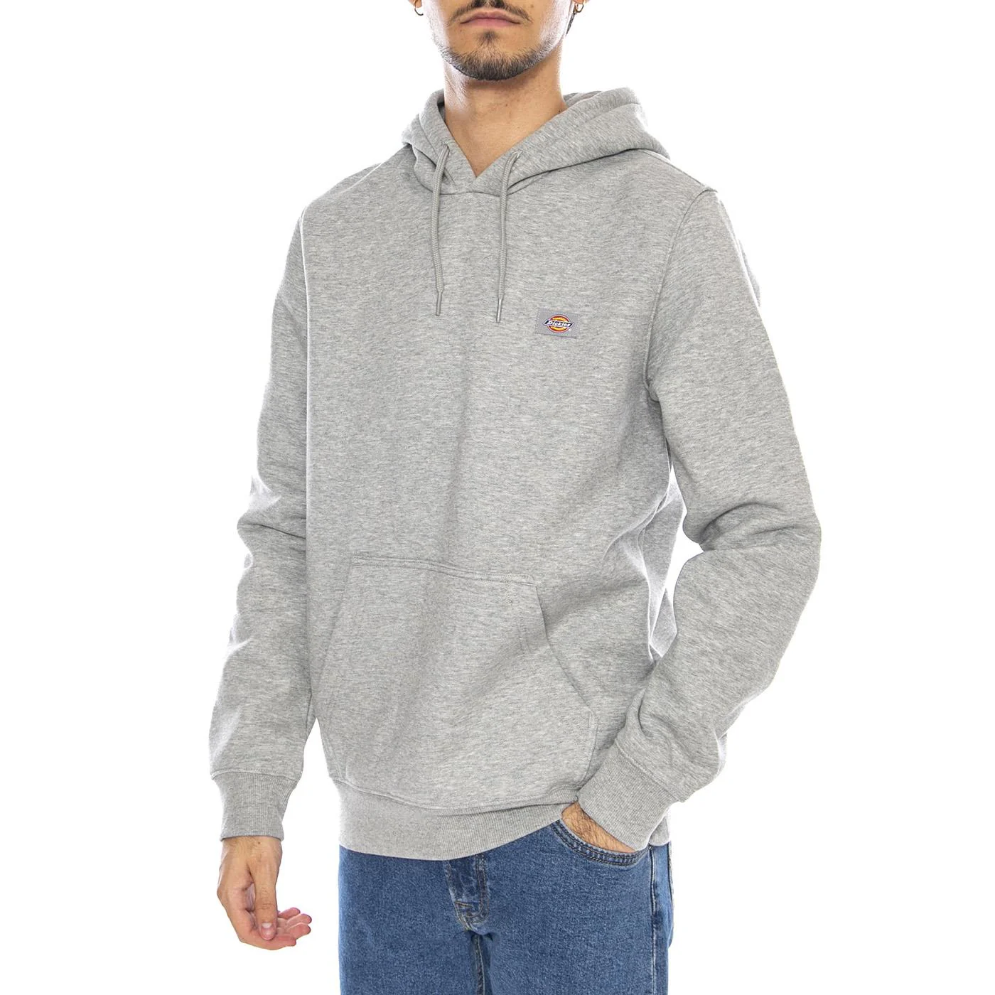 Oakport Hoodie Heather Grey - Men's Hoodie Grey Men's DICKIES