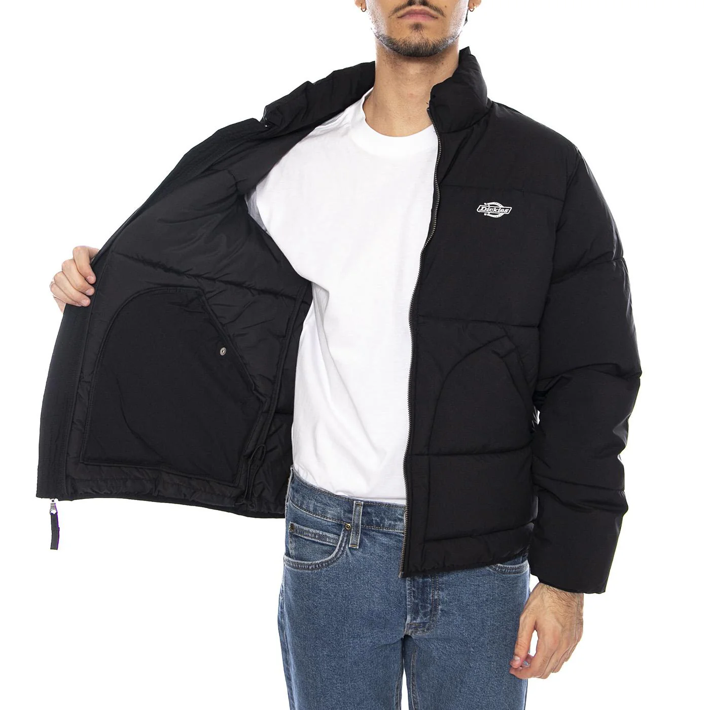 Summerdale Puffer Jacket - Men's Black Down Jacket by DICKIES - Image 4