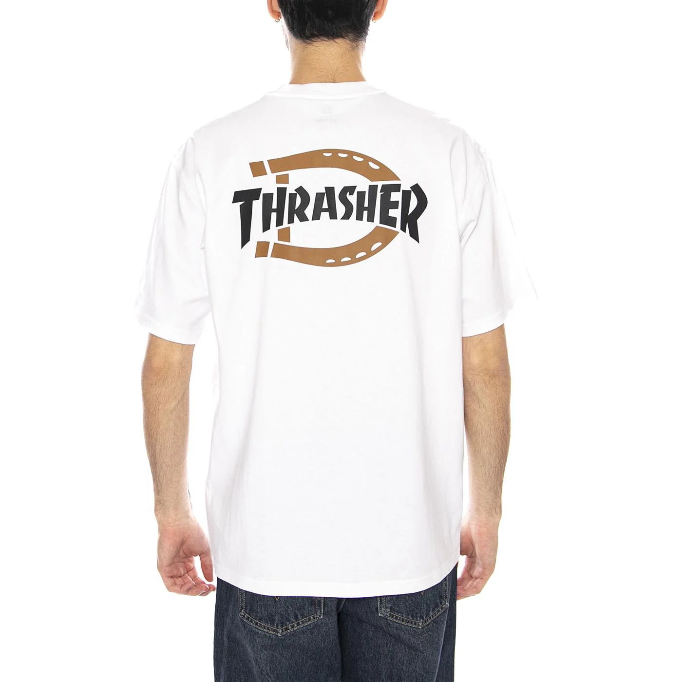 Thrasher x Dickies Tee SS Graphic -- Men's White T-Shirt DICKIES - Image 3