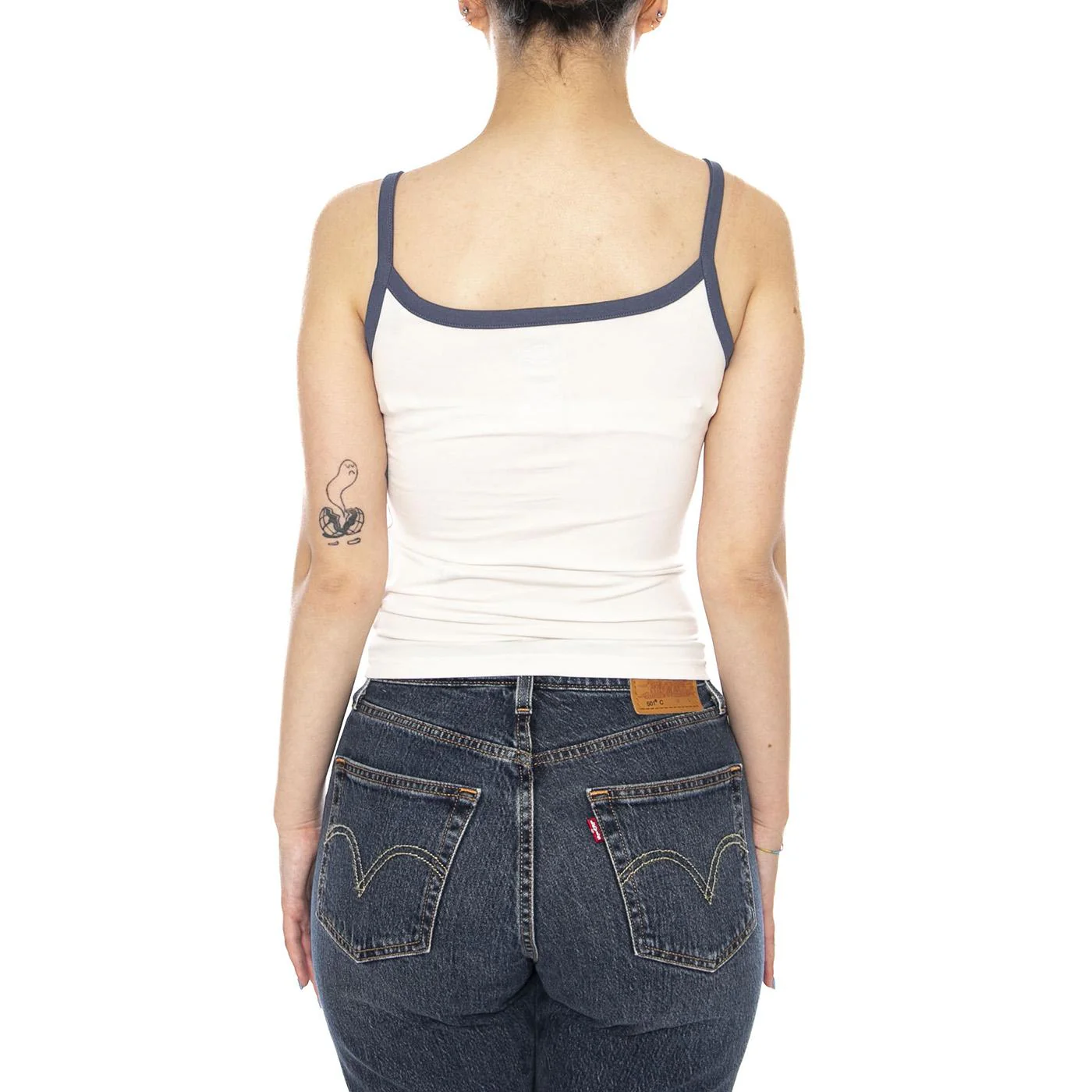 VERNAL VEST W EGRET - Canotta Donna Bianca Donna DICKIES - Image 3