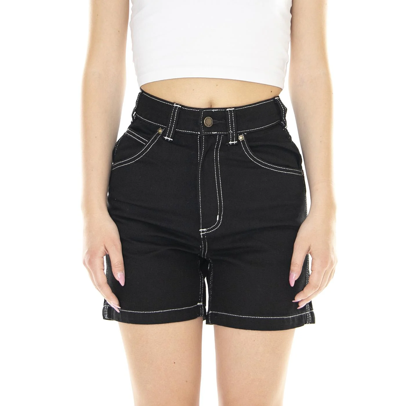 W' Denim Short Rinsed Black - Image 2