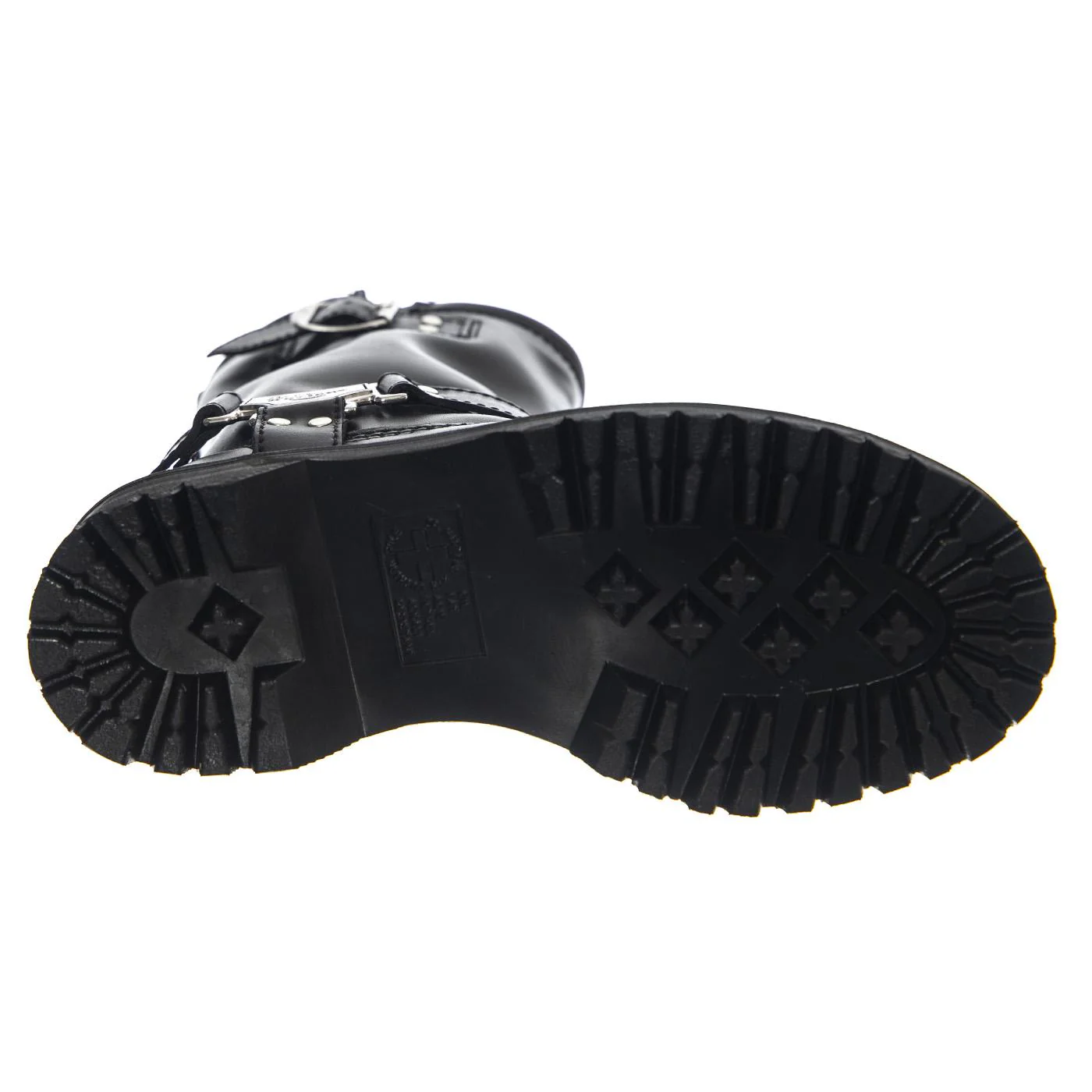 DR. MARTENS Anistone Hi Biker Boots - Black Women's High Boots - Image 5