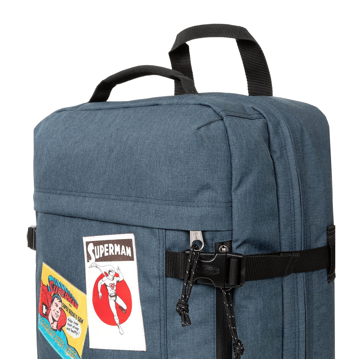Travelpack Superman Patch Blue Bag - Green Travel Bag EASTPAK ACCESSORIES - Image 3