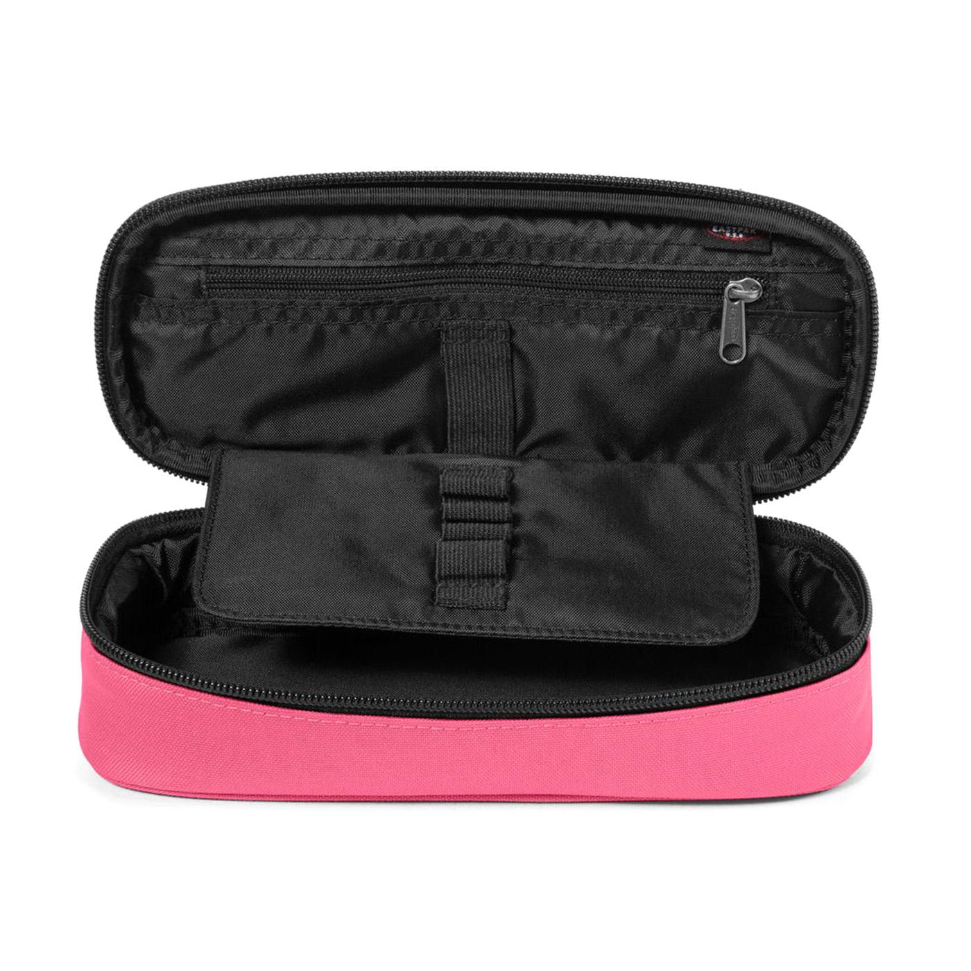 OVAL SINGLE Jelly Pink - Pink Pencil Case EASTPAK ACCESSORIES - Image 2
