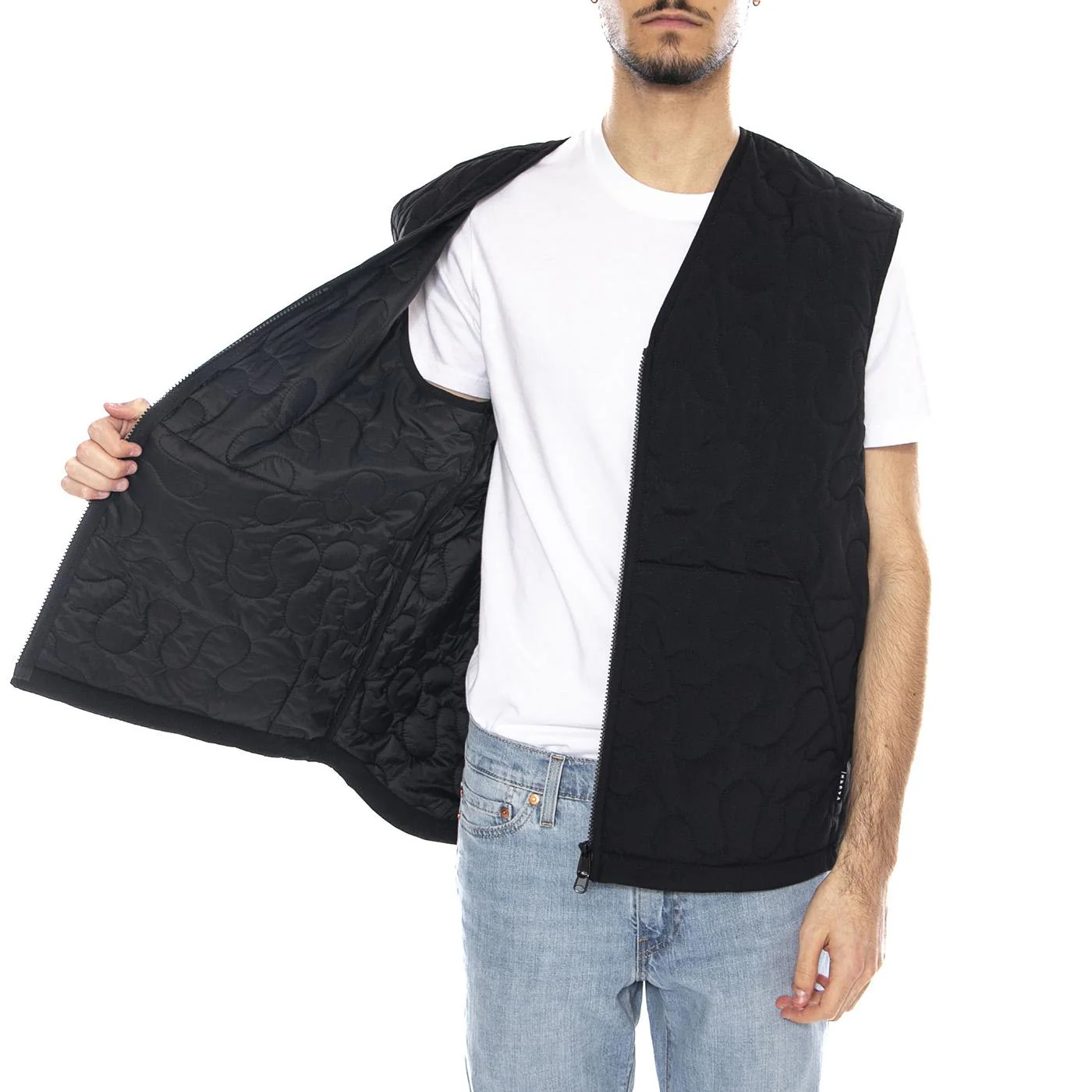 Camper Vest -- Black Men's Vest EDWIN - Image 4