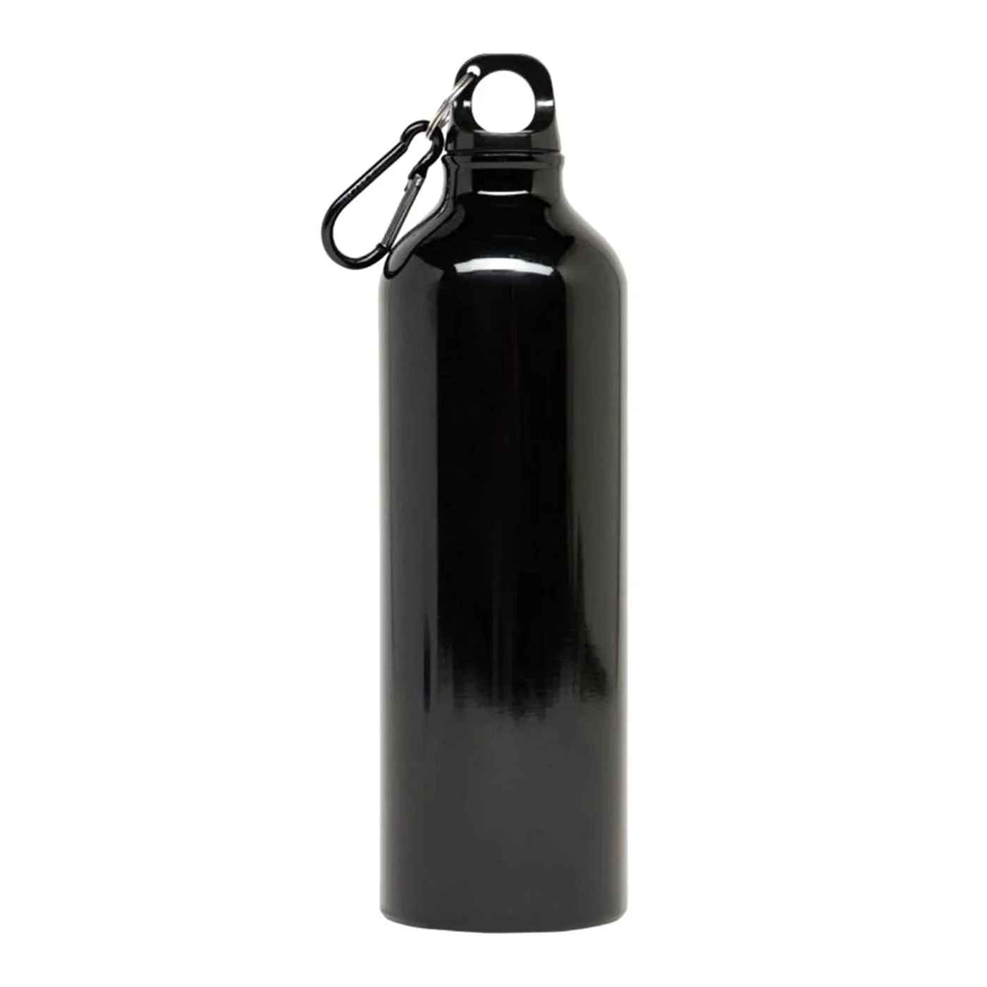 EDWIN ALUMINUM WATER BOTTLE - Black Water Bottle EDWIN ACCESSORIES - Image 2