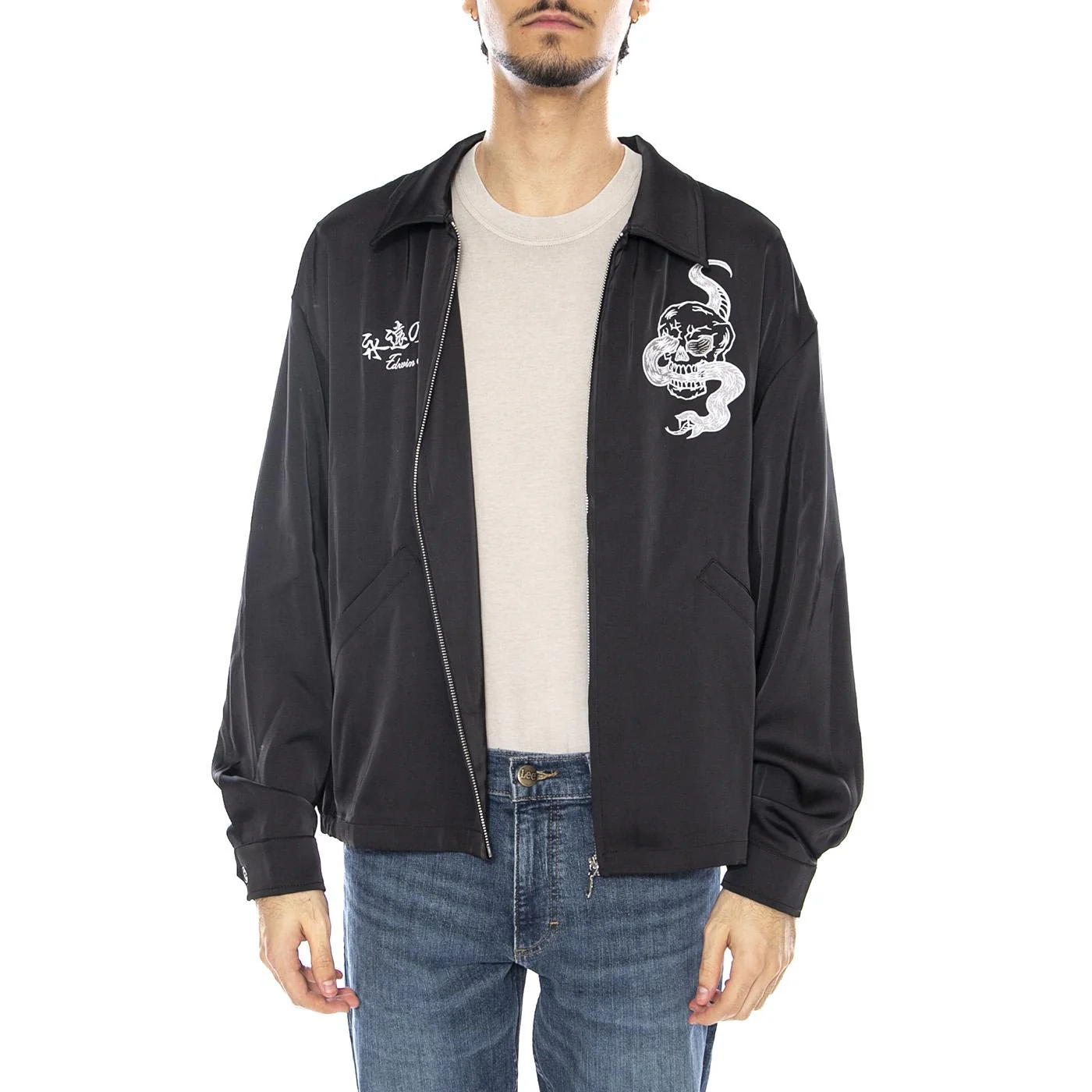 Forever Lover Jacket Black - EDWIN Men's Black Jacket - Image 2