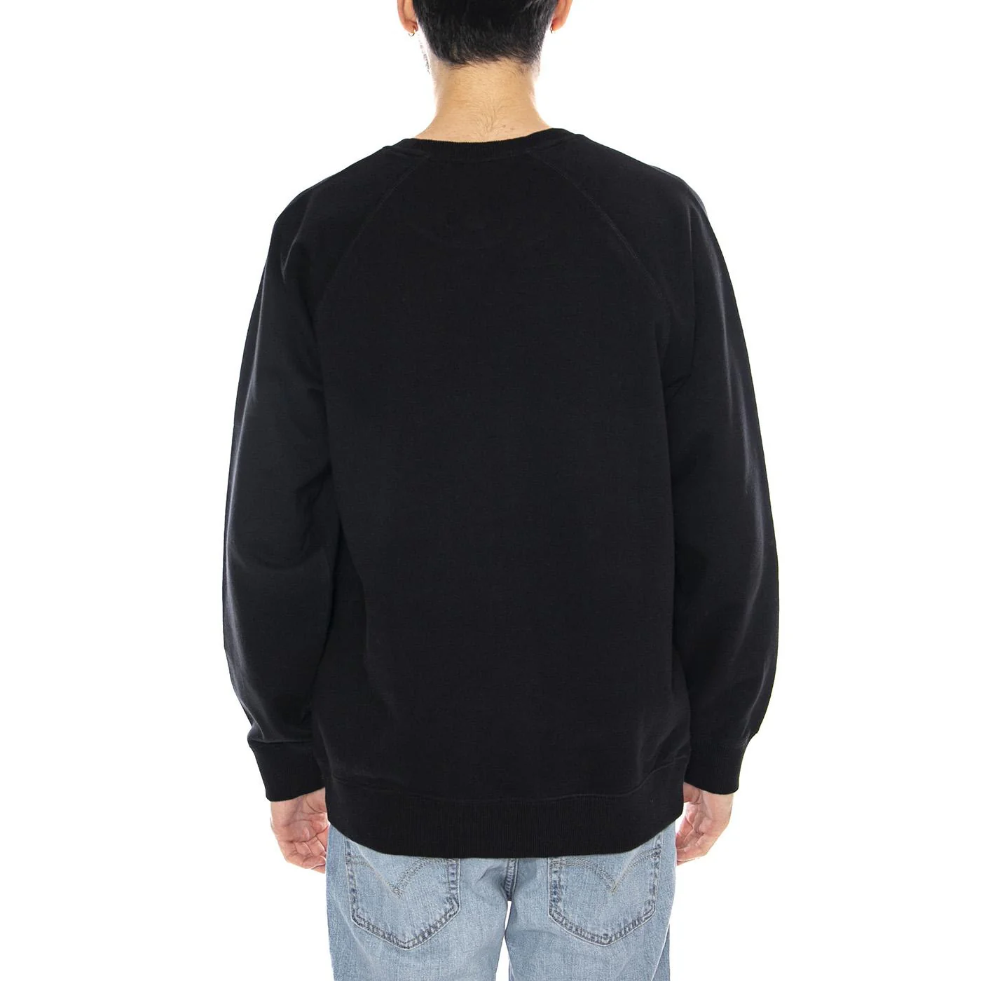 High Life Low Levels Sweat -- Black Men's Sweatshirt EDWIN - Image 3