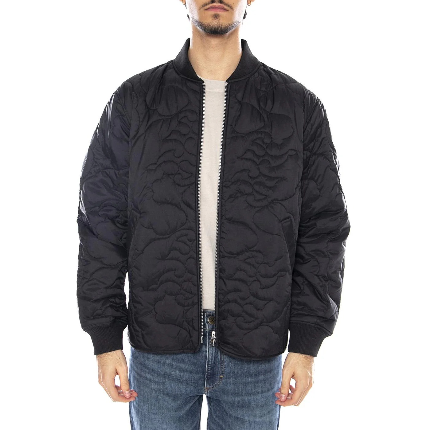 Kaito Liner Black - EDWIN Men's Black Jacket - Image 2