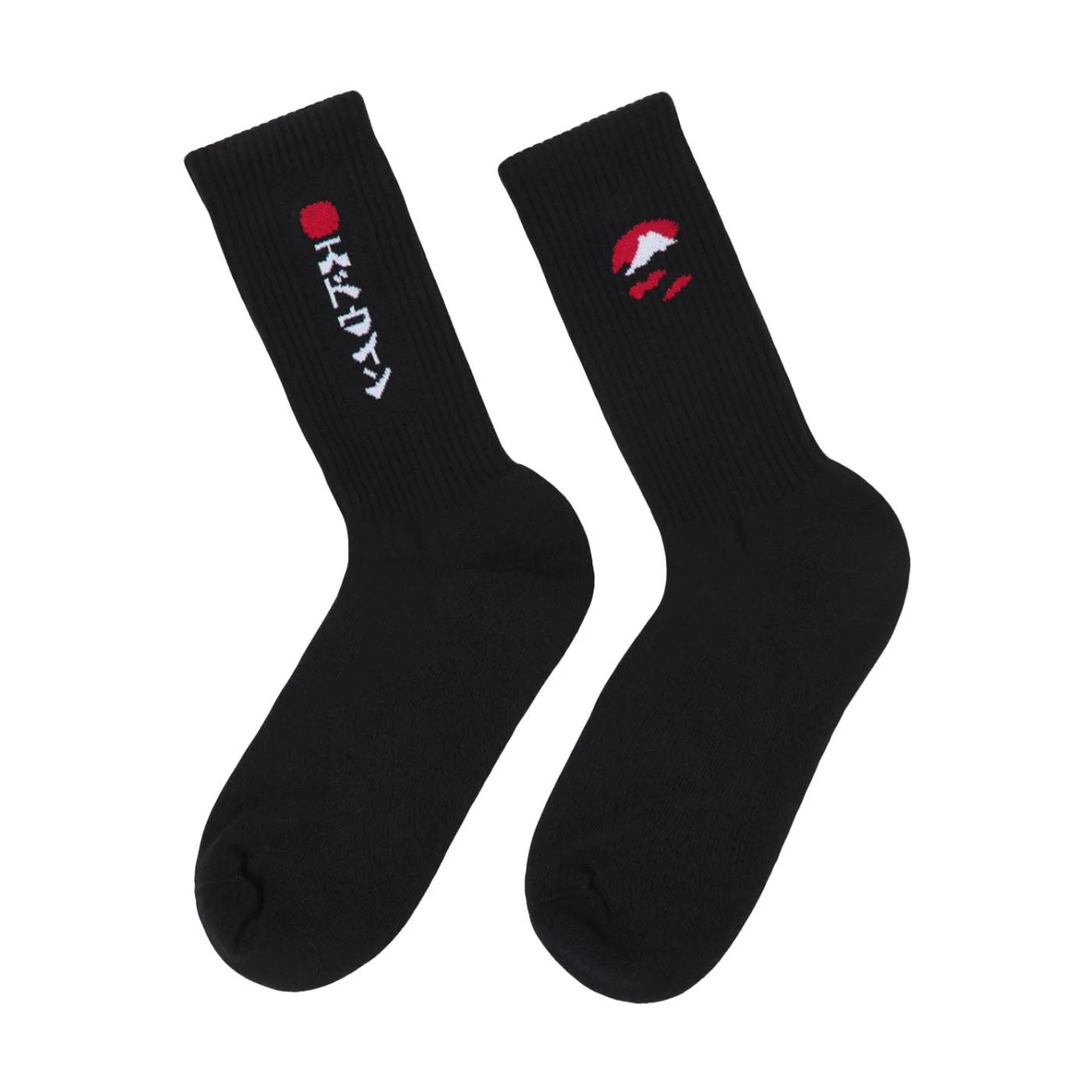 KAMIFUJI SOCKS Black - Black Socks EDWIN ACCESSORIES