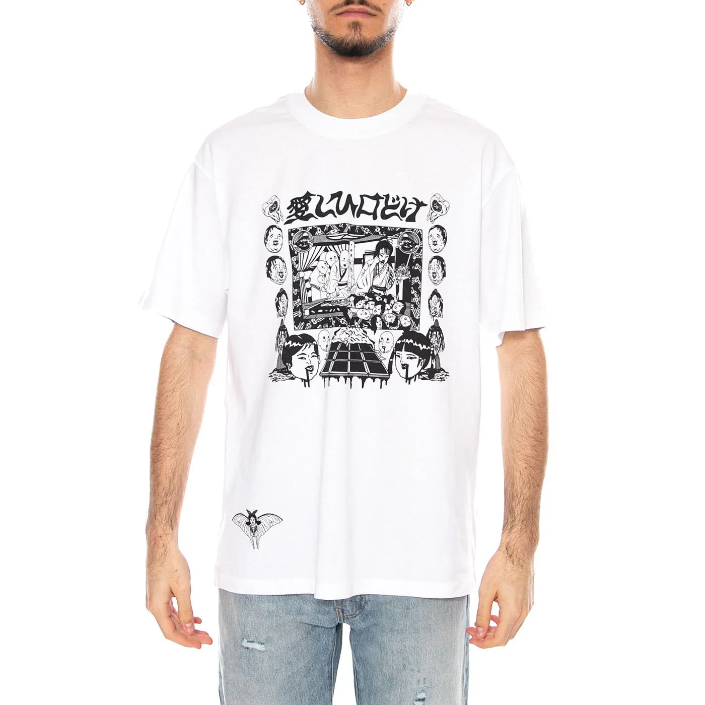 Kouichi Matsuda II TS White - Men's Crew Neck T-Shirt White Men's EDWIN - Image 2