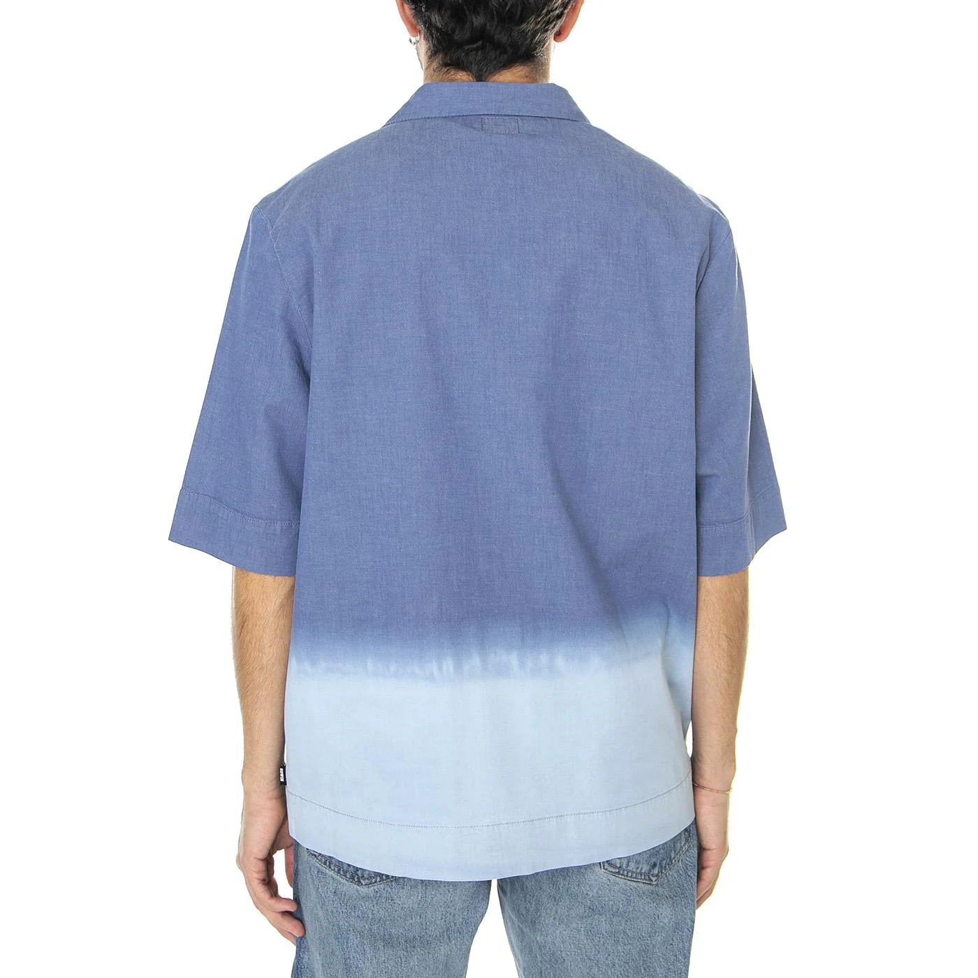 M' Clean II Shirt SS Blue - Image 3