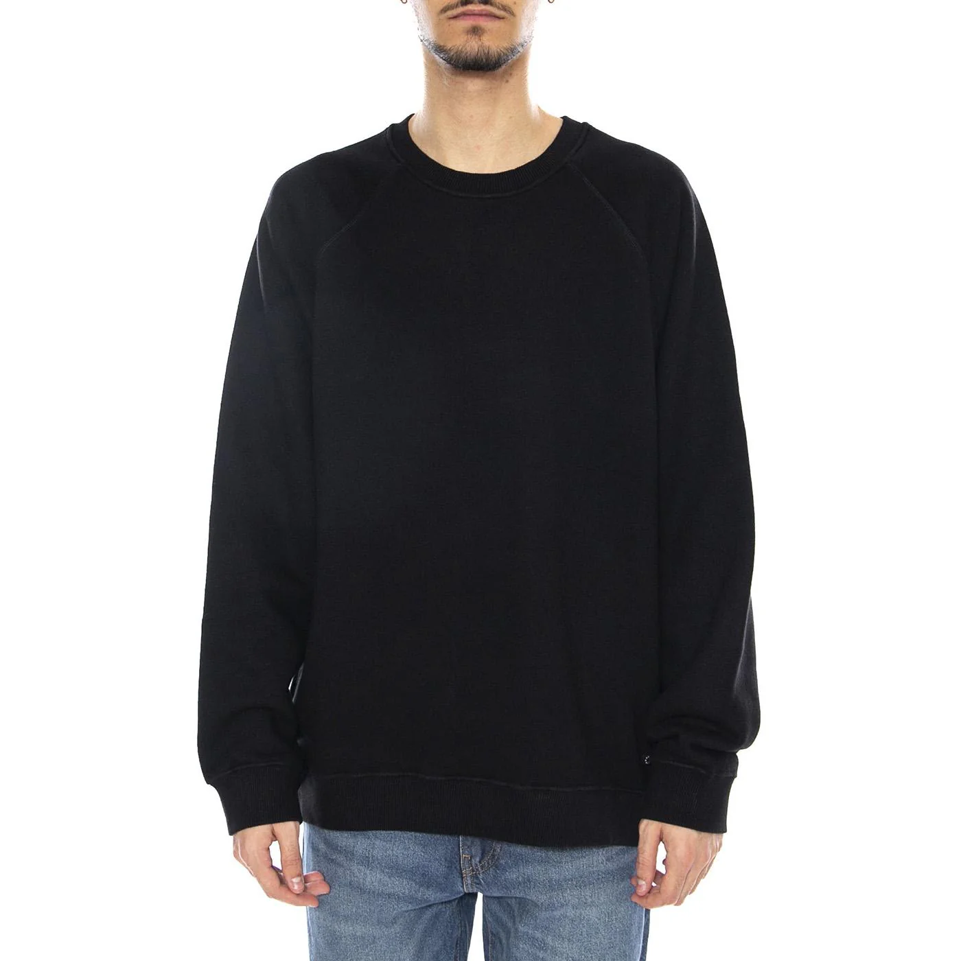Mood Sweat Black -- Men's Crew Neck Sweatshirt Black Men EDWIN - Image 2