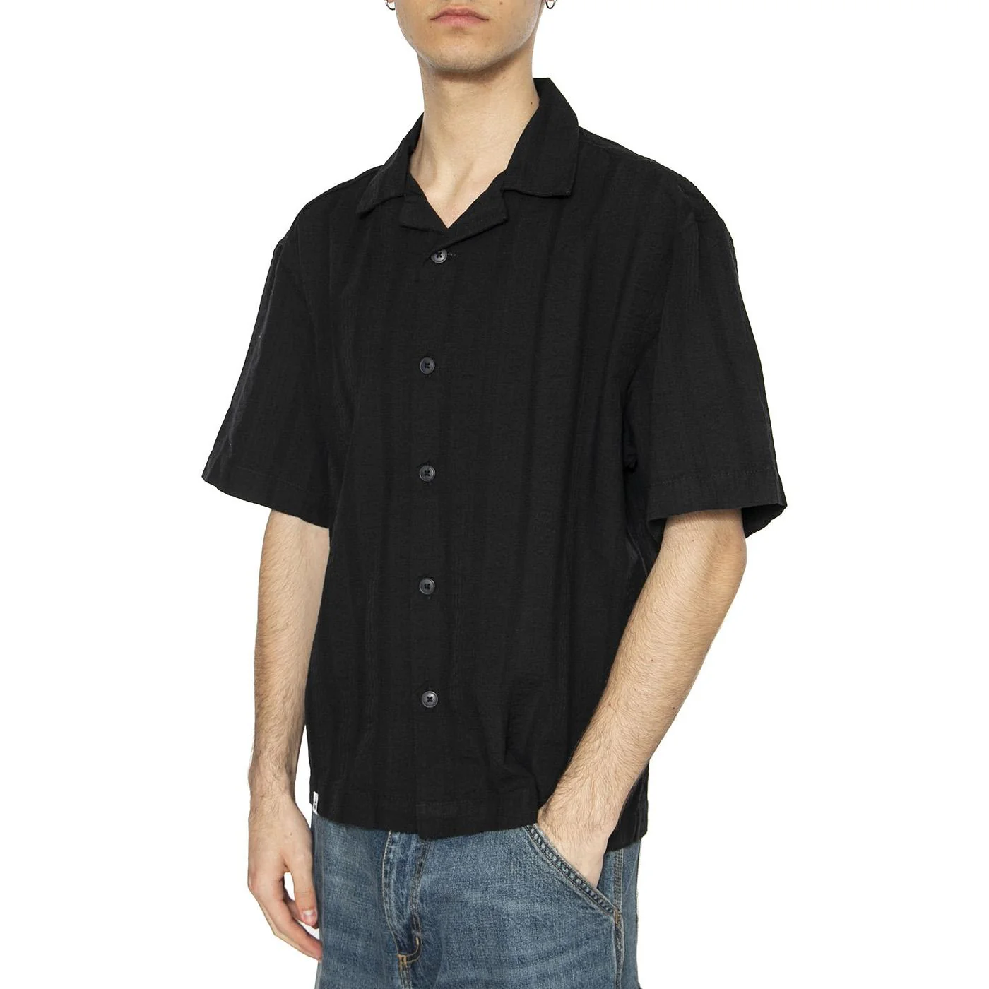 Saga Shirt SS Black