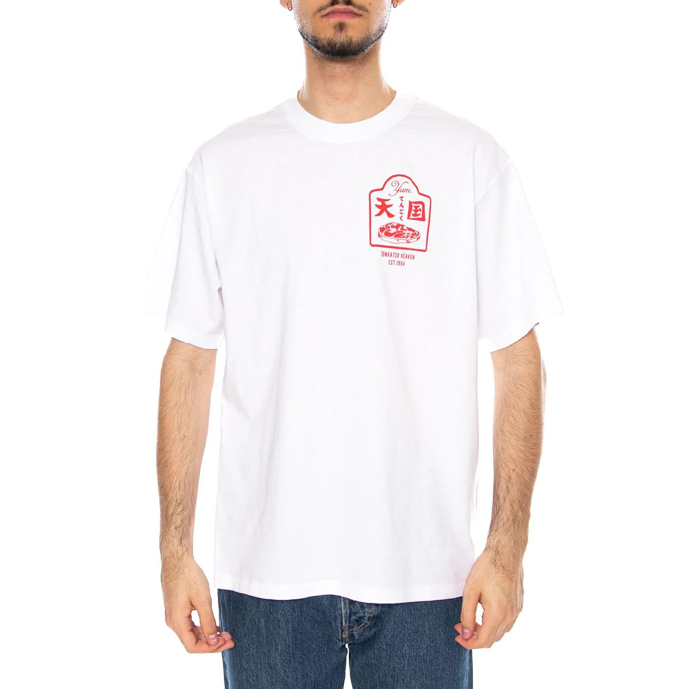 Tonkatsu TS - Men's Crew Neck T-Shirt White EDWIN - Image 2