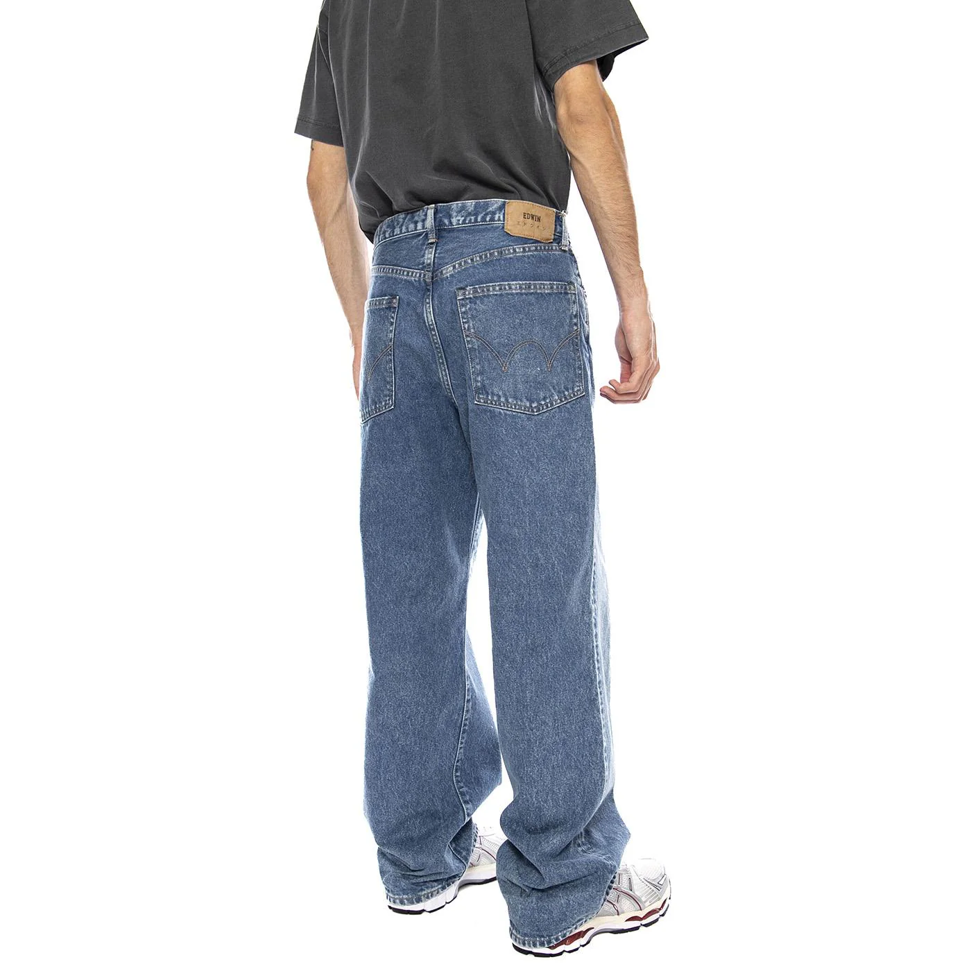 Wide Pant Japan Blue - EDWIN Men's Denim Jeans Blue - Image 3