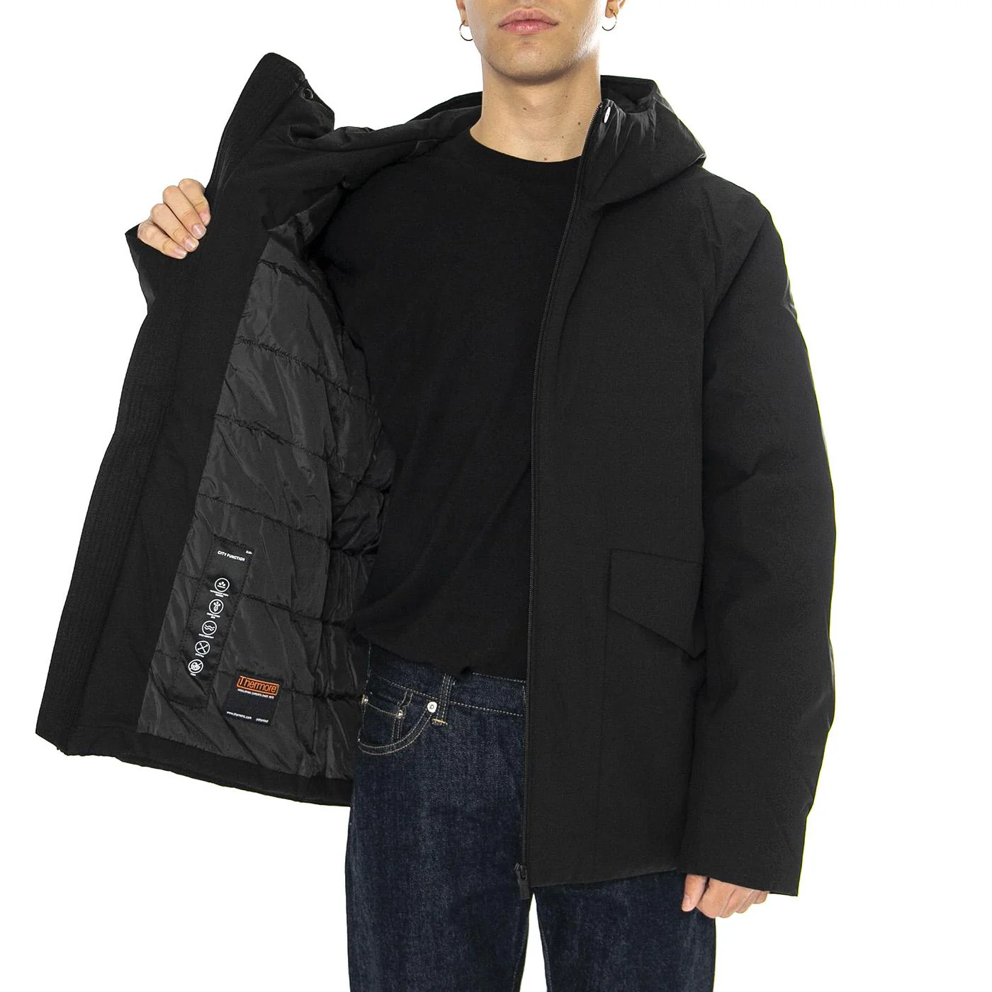 Lino Black Jacket - Image 4
