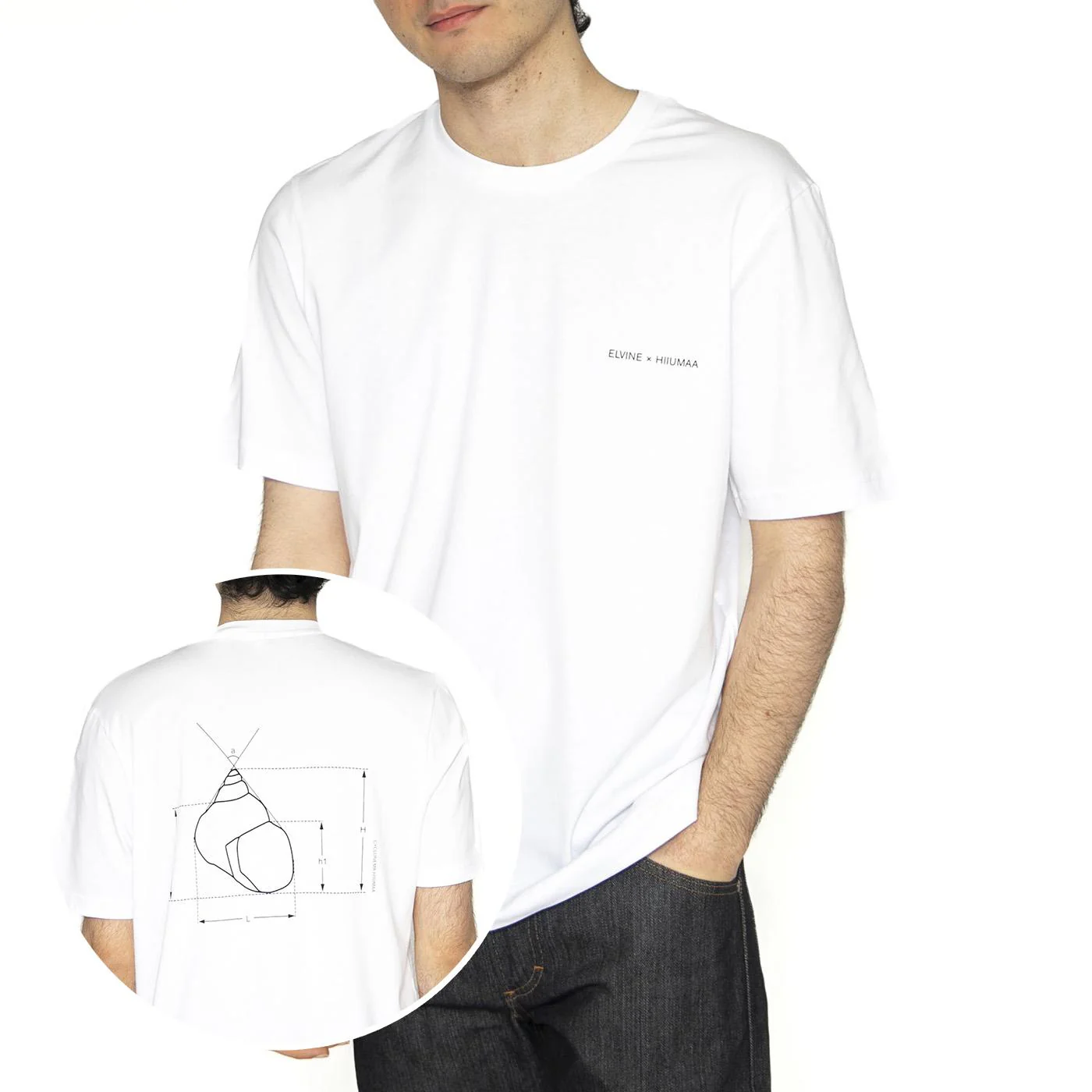 Omar Print White