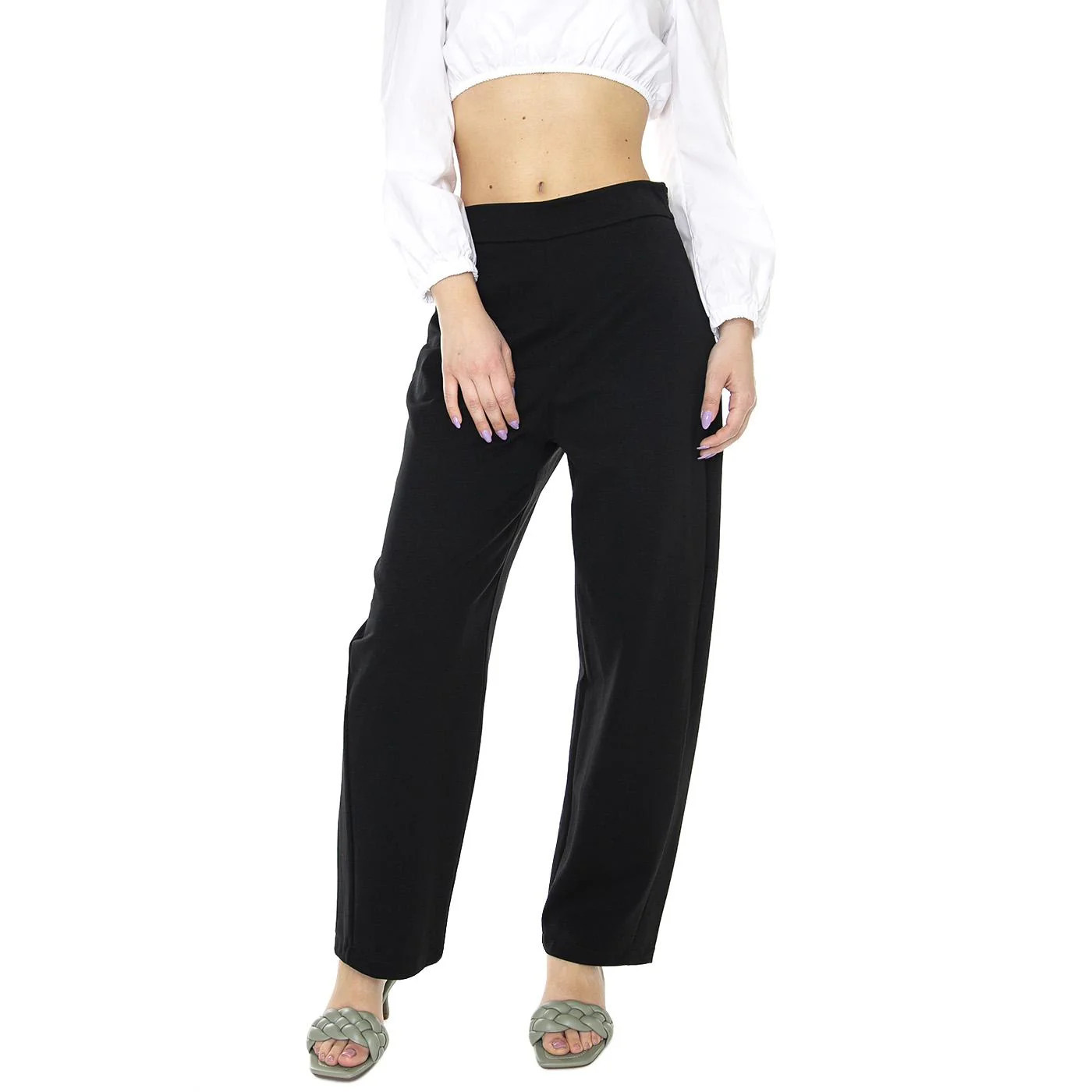 W' Alberte Black Pants
