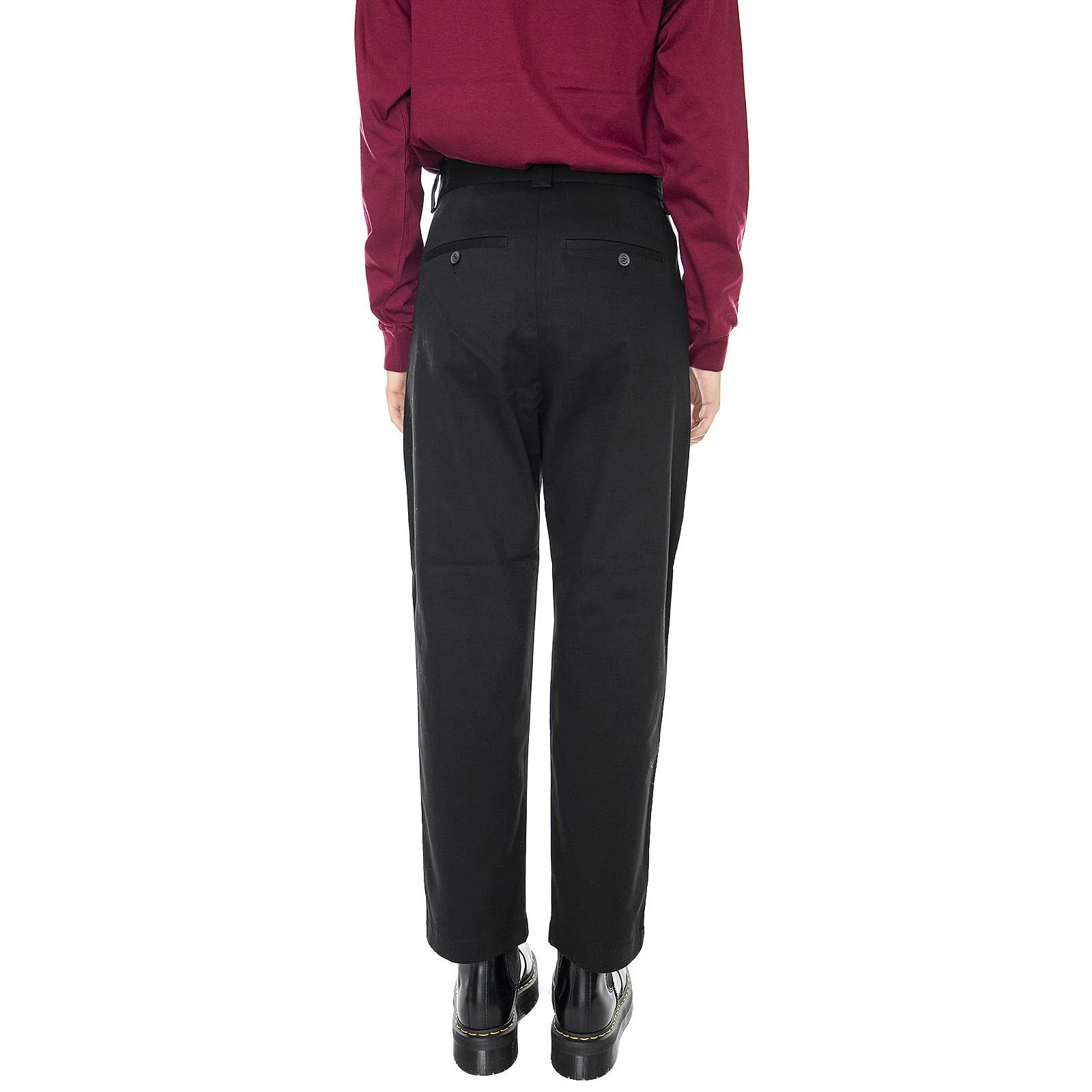 Womens Bossel Pants - Black - ELVINE Women's Black Pants - Image 3