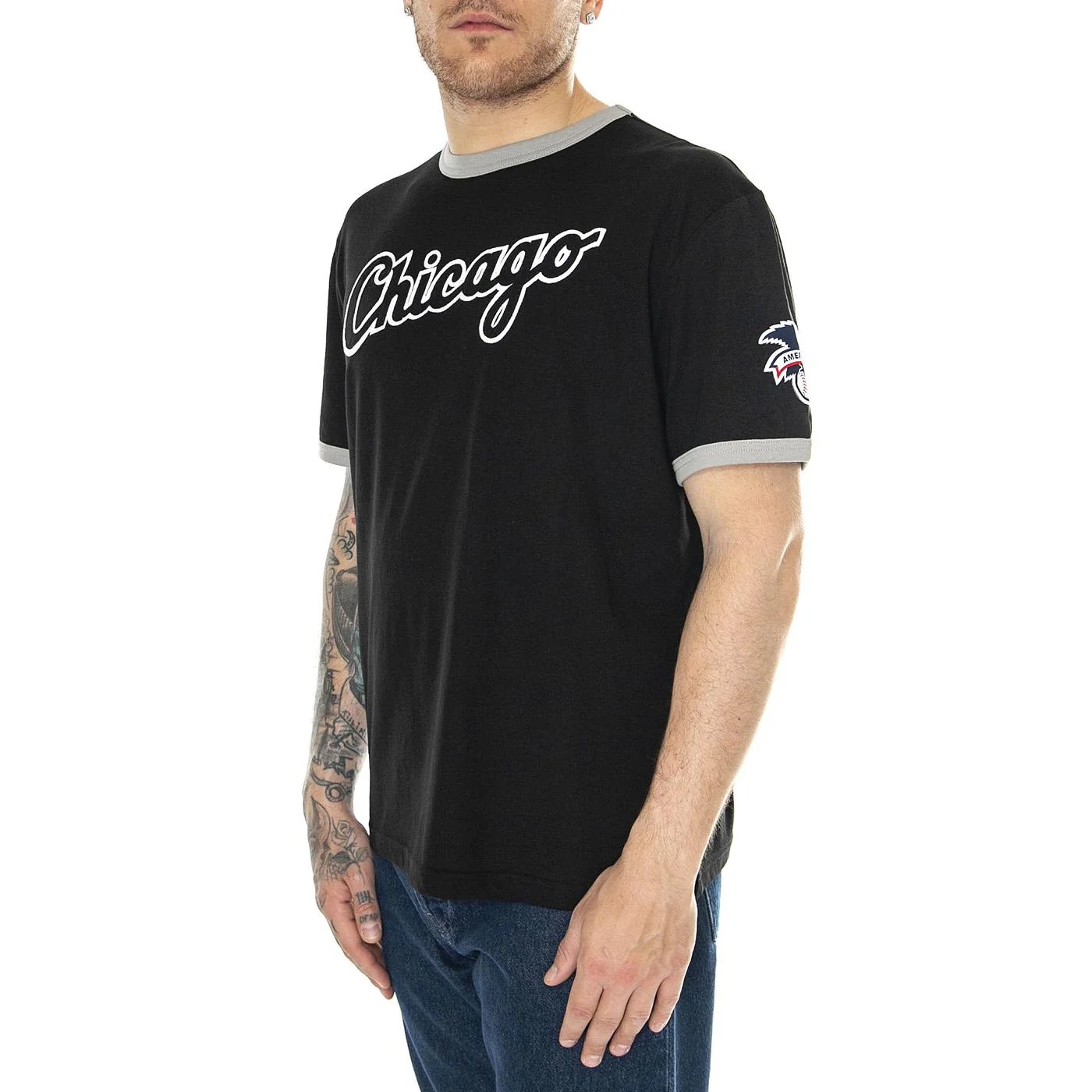 Chicago White Sox Fanatics Fundamental SS tee black/grey