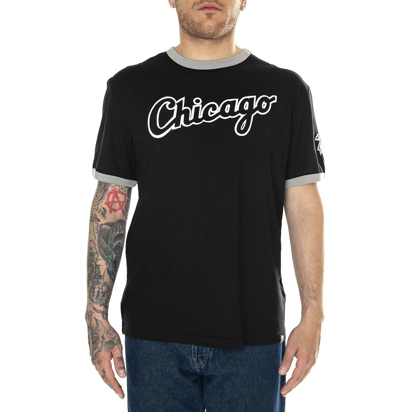 Chicago White Sox Fanatics Fundamental SS tee black/grey - Image 2