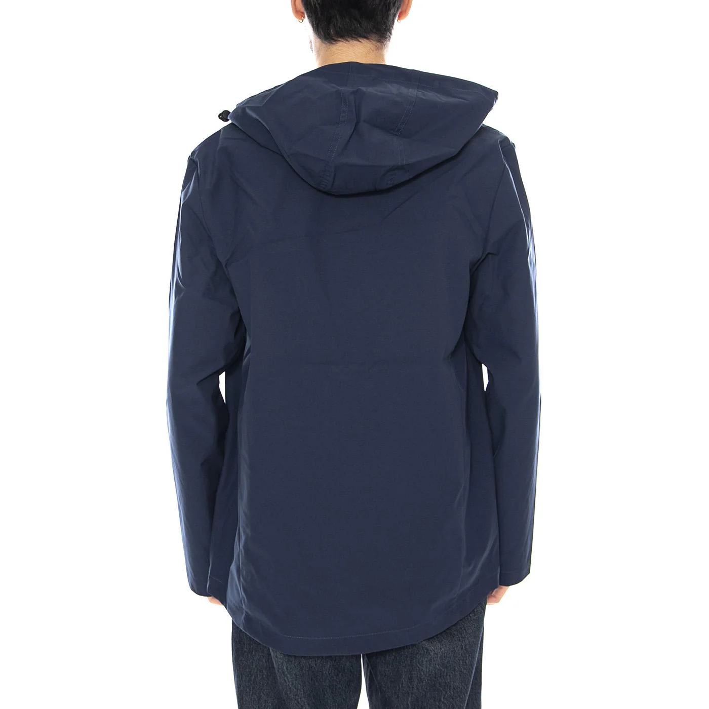 Rhodes Hooded Jacket - Yale Blue Men's Jacket with Hood FARAH Men's - Image 3