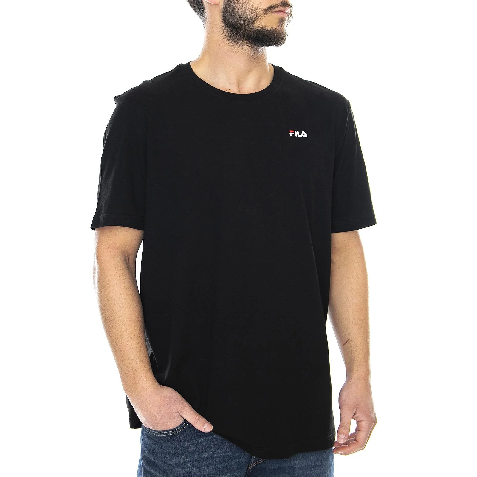 Unwind 2.0 Reg Tee - Black - Maglietta Girocollo Uomo Nera
