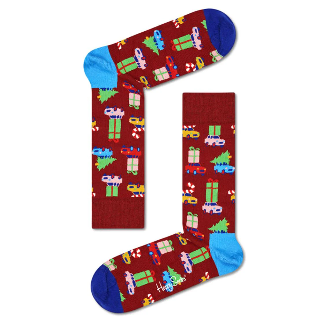 4-Pack Holiday Vibes Gift Set 4300 Multicoloured Socks - Image 5